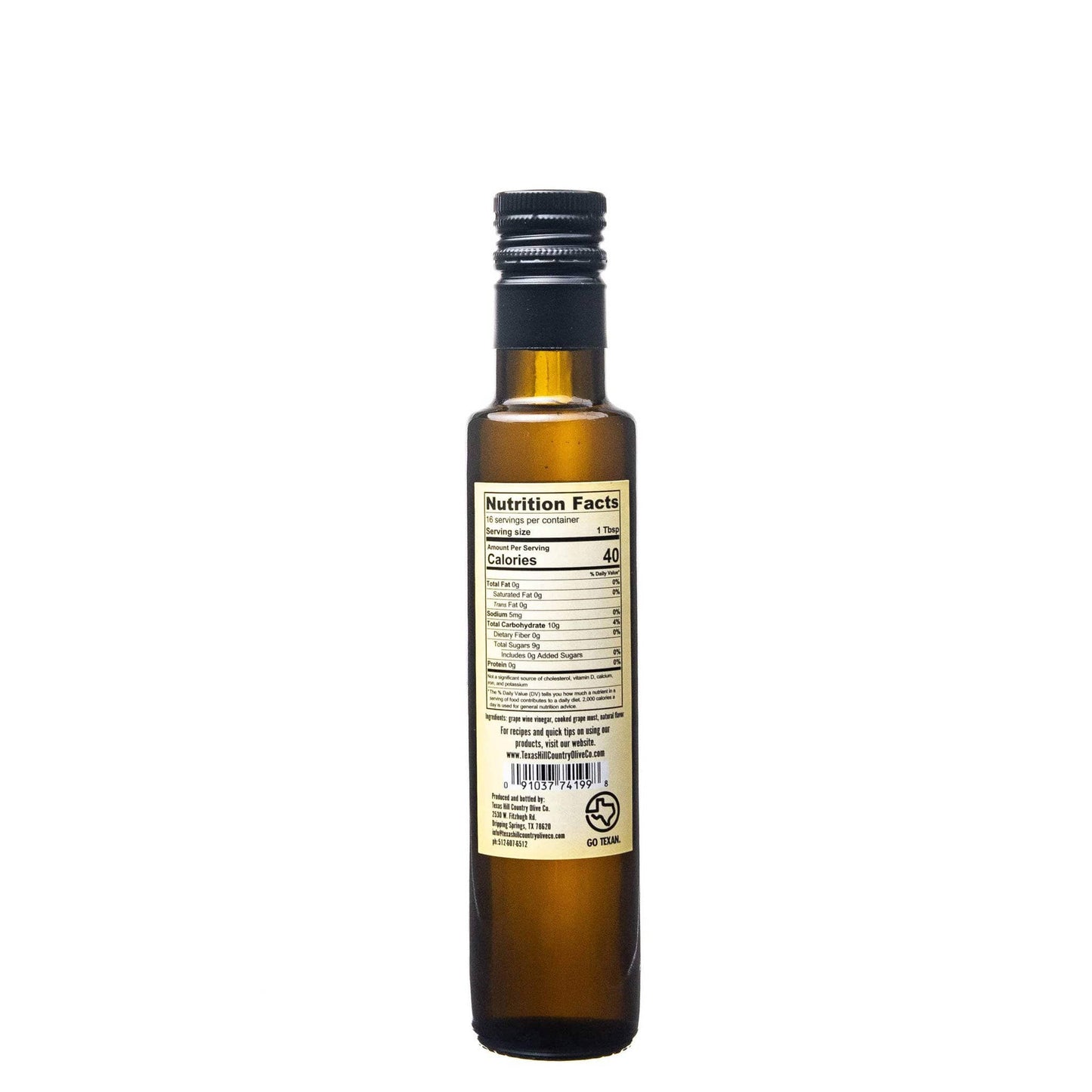 Texas Hill Country Olive Co. - White Lemon Balsamic Vinegar - 250ml