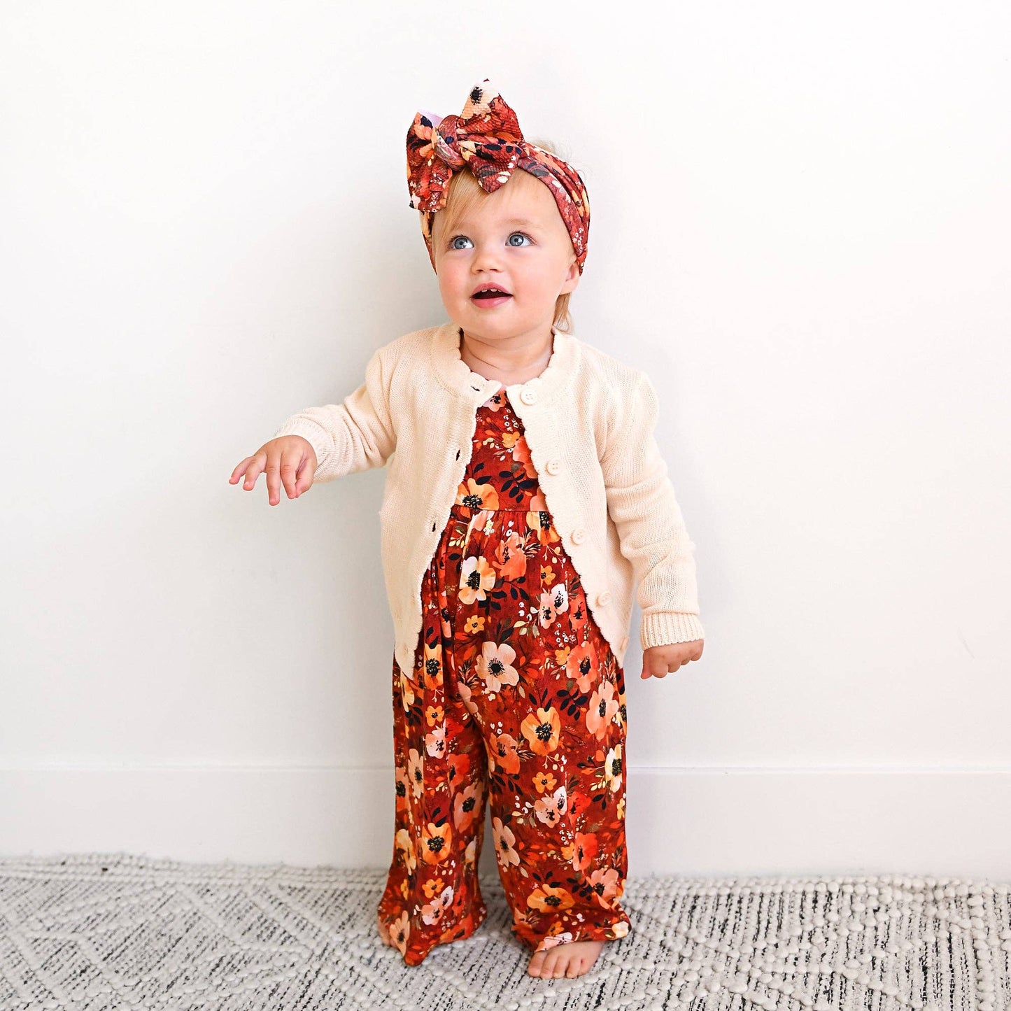 Gigi and Max - Auburn WIDE LEG ROMPER