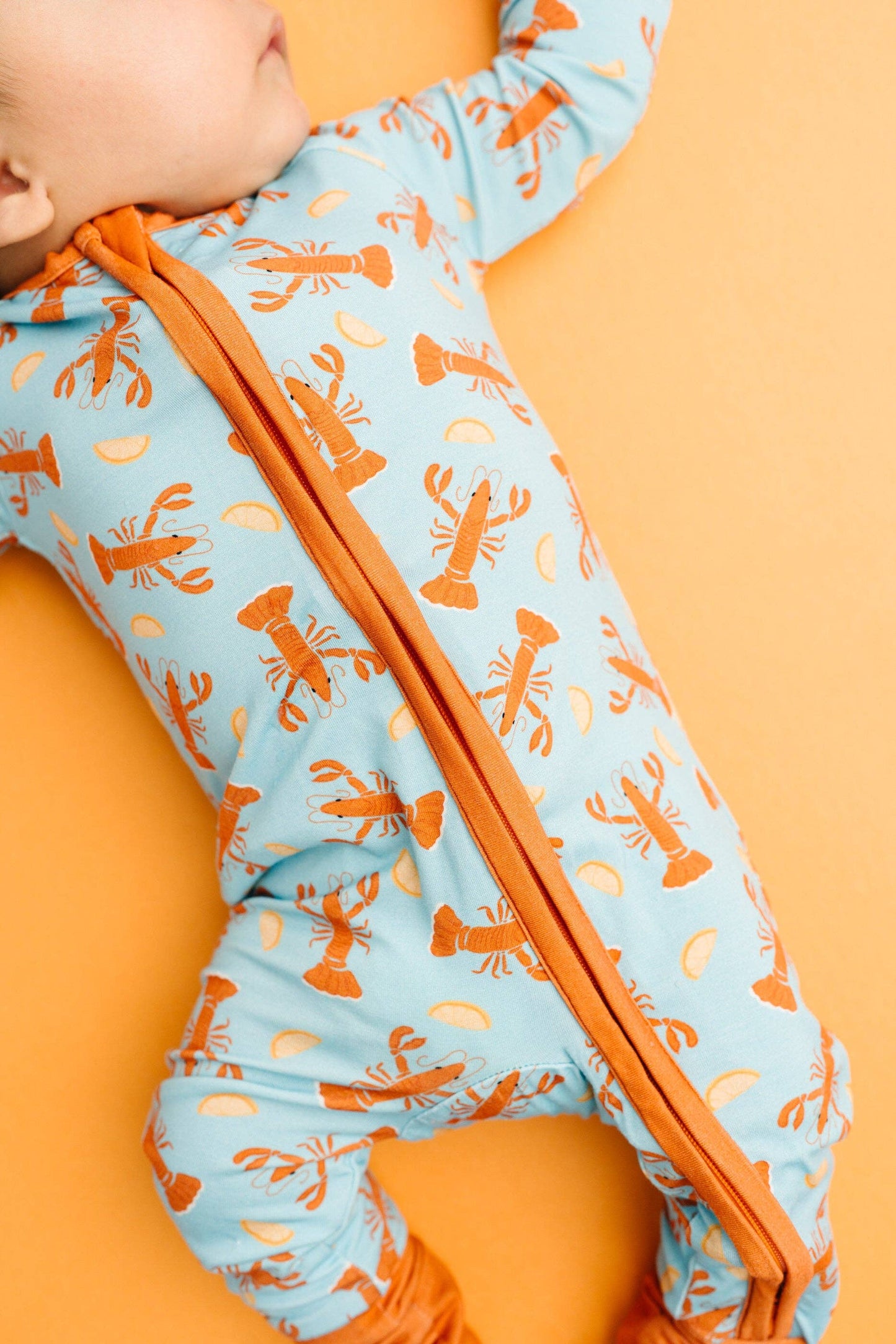 Little One Shop - Lobster Shack Bamboo Sleeper