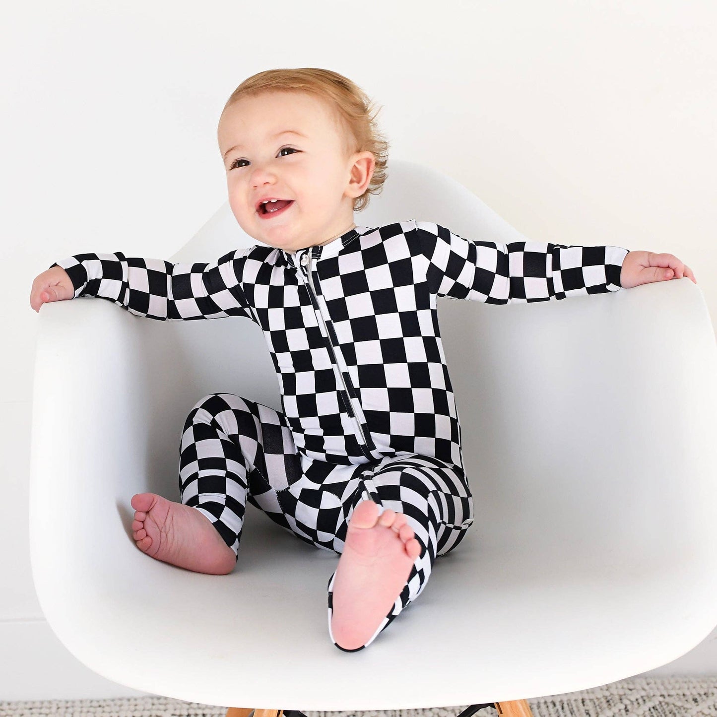 Gigi and Max - Axel ZIP Bamboo Sleepies Little Baby Outfit Bamboo