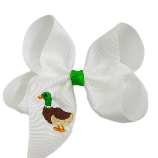 Just For Fun Threads - Mallard Duck Hair Bow