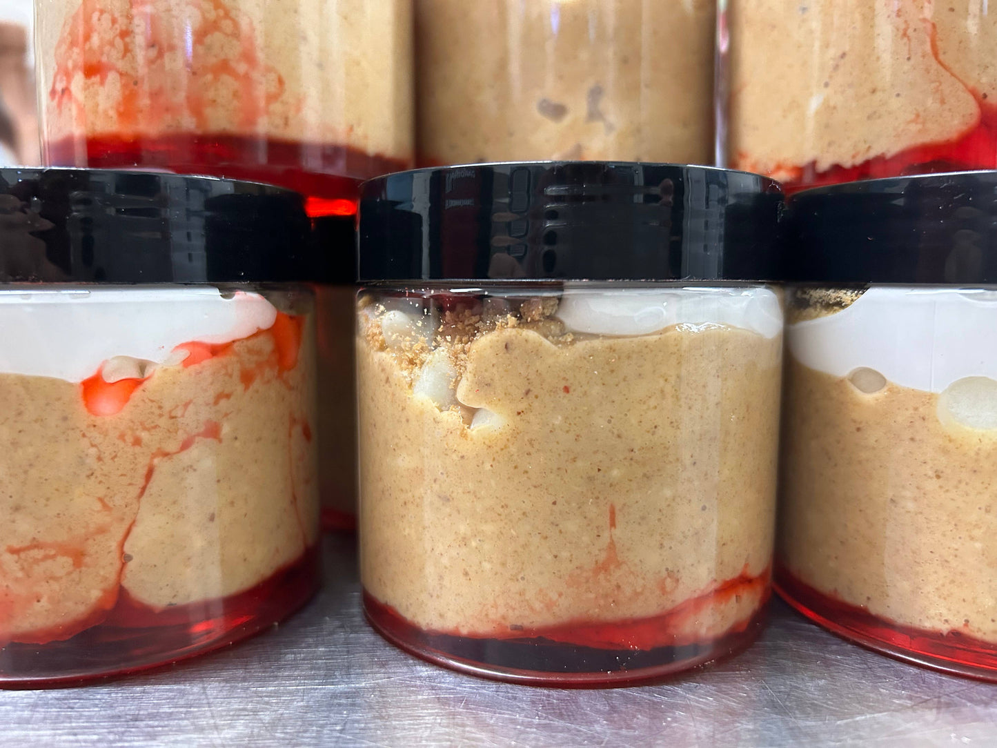 Upscale Freeze - We’re Nutz- Strawberry and Cream
Dessert peanut butter