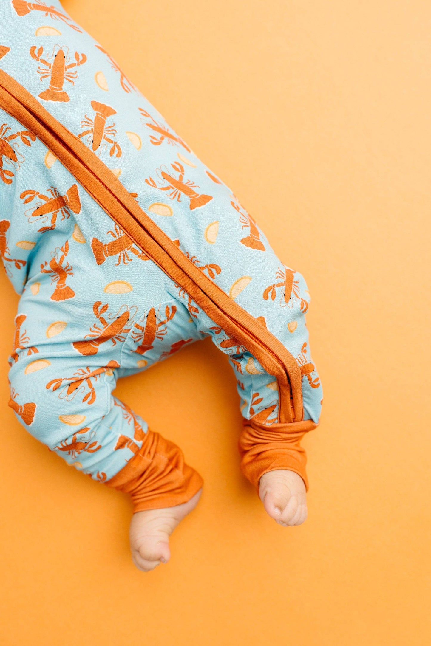 Little One Shop - Lobster Shack Bamboo Sleeper