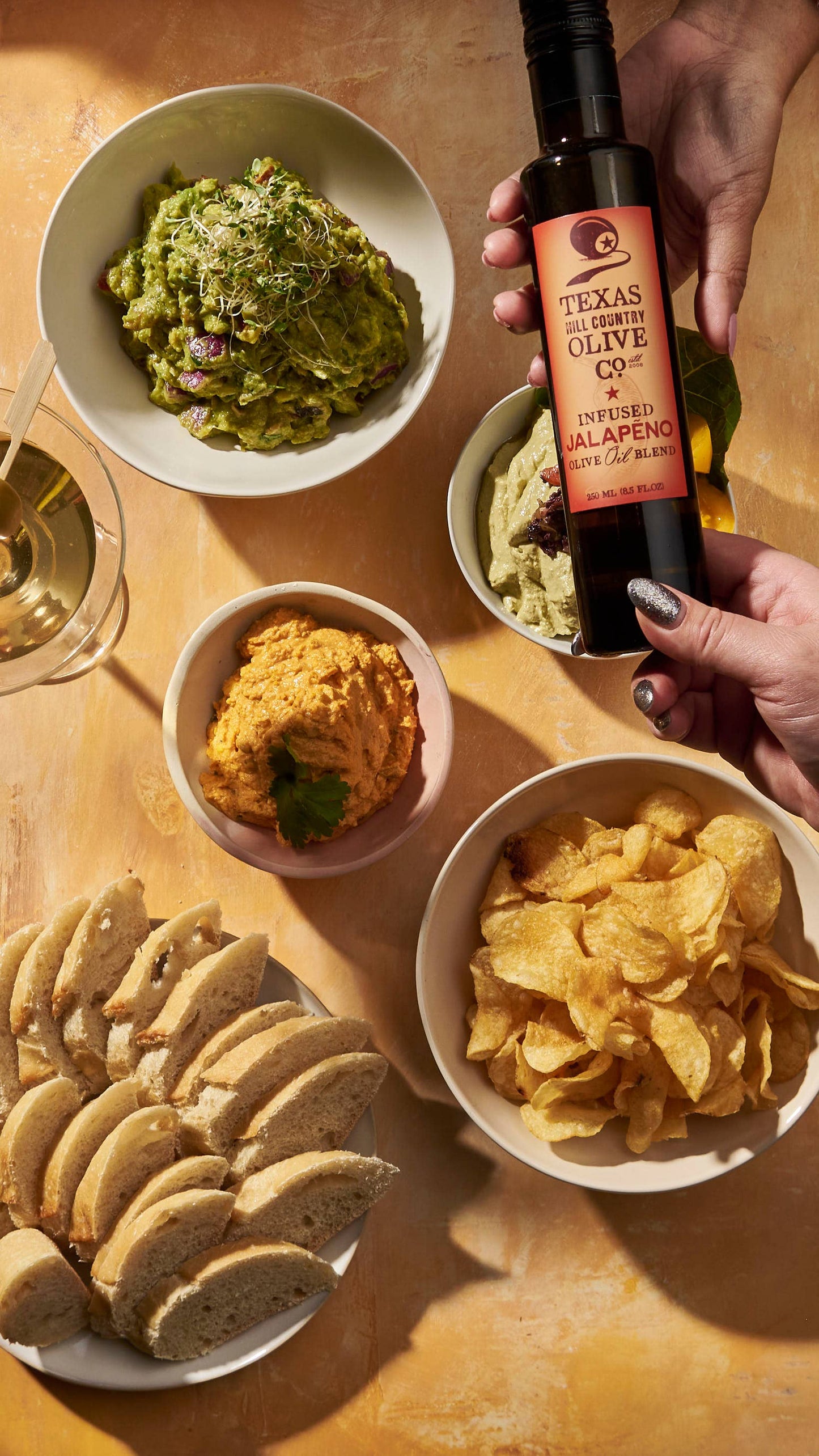 Texas Hill Country Olive Co. - Jalapeno Infused Olive Oil - 250ml