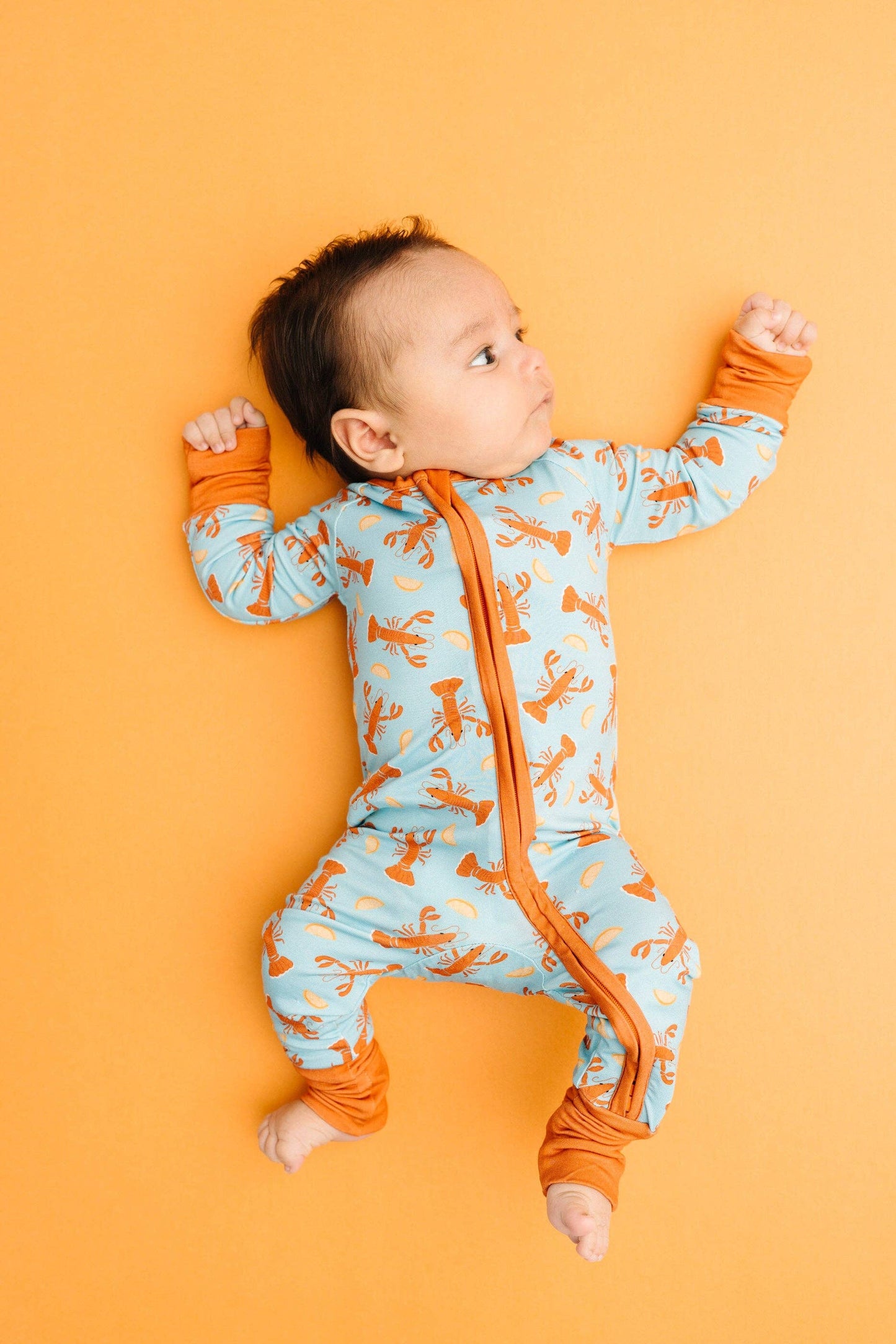 Little One Shop - Lobster Shack Bamboo Sleeper