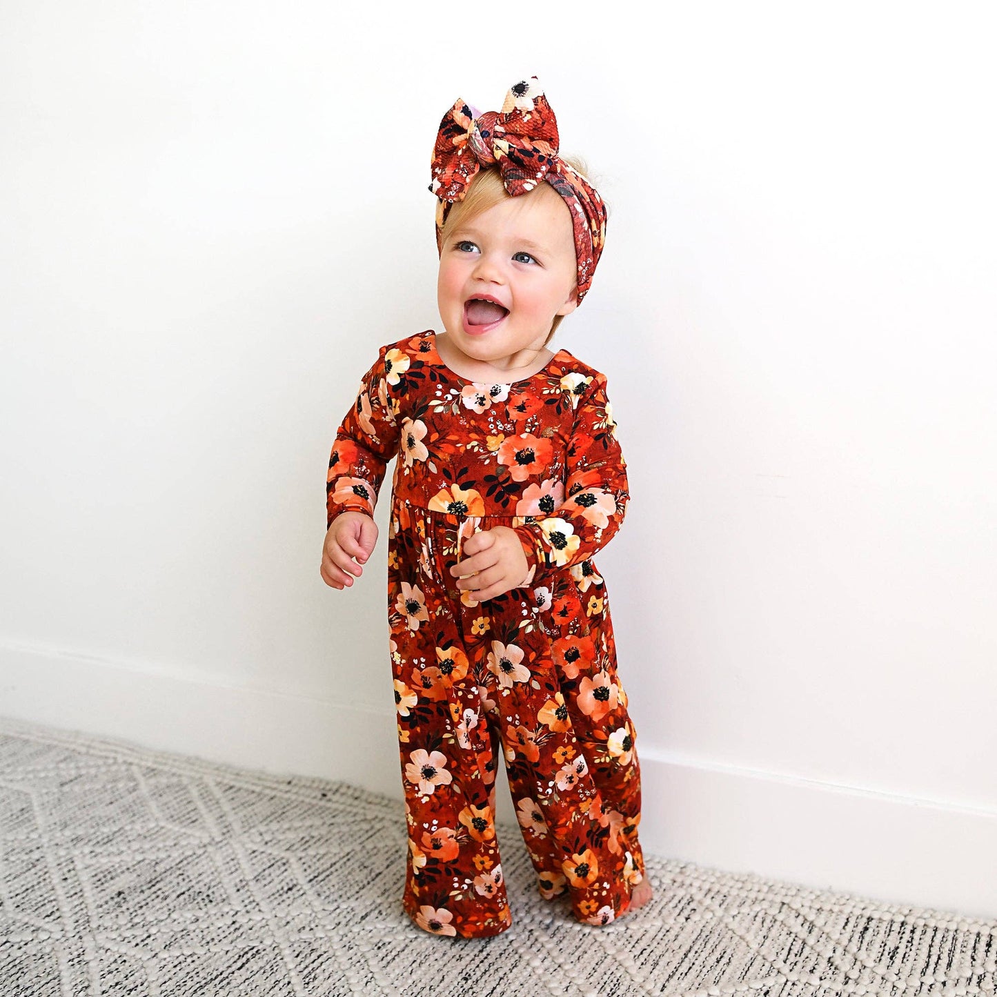 Gigi and Max - Auburn WIDE LEG ROMPER