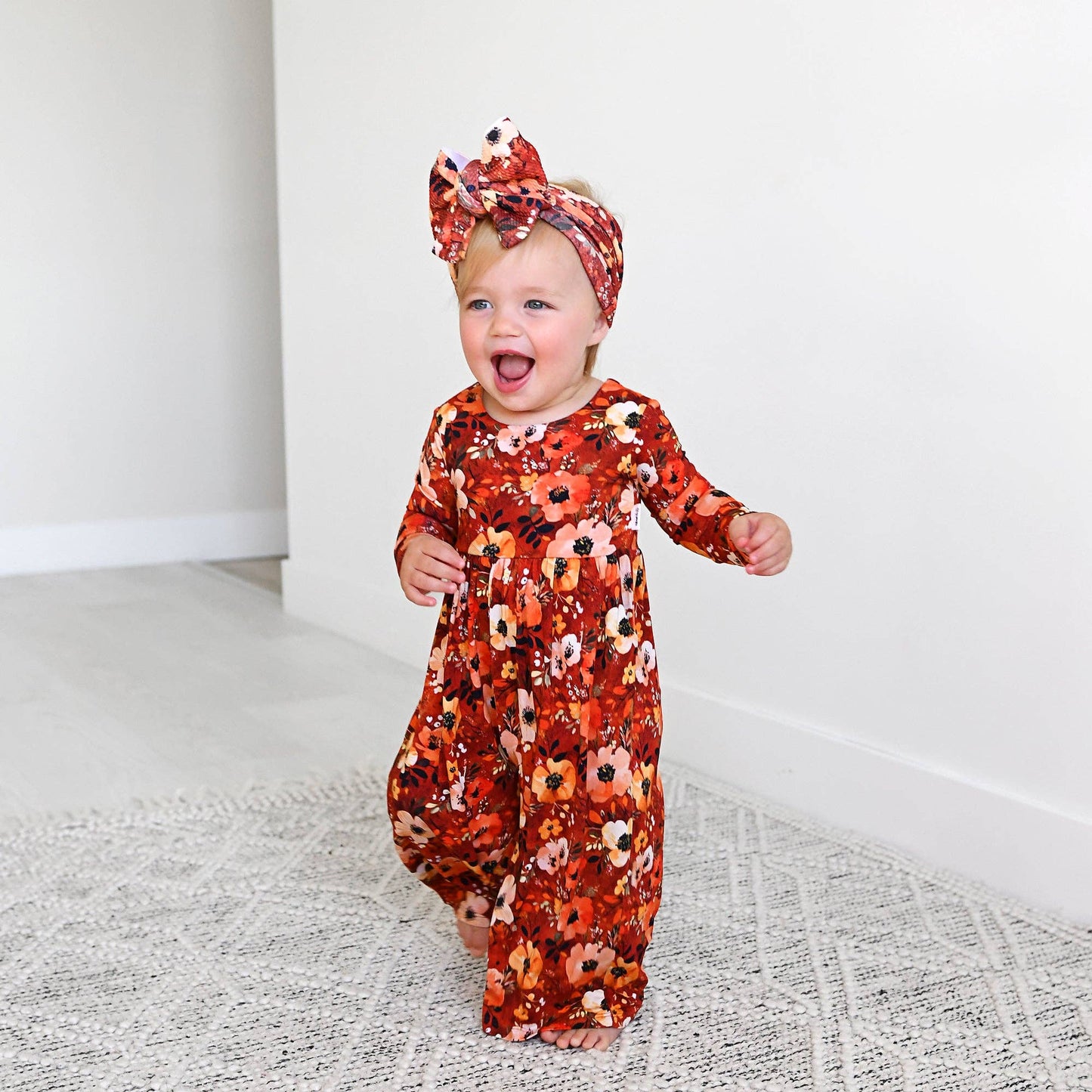 Gigi and Max - Auburn WIDE LEG ROMPER