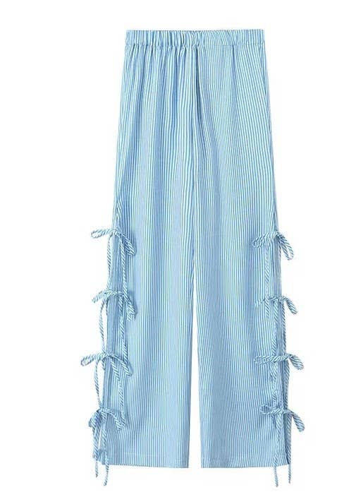 Miss Sparkling - Side Bow Tie Pants