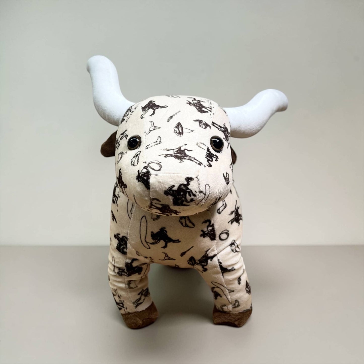 Western Linens - Rodeo longhorn - medium farm pal