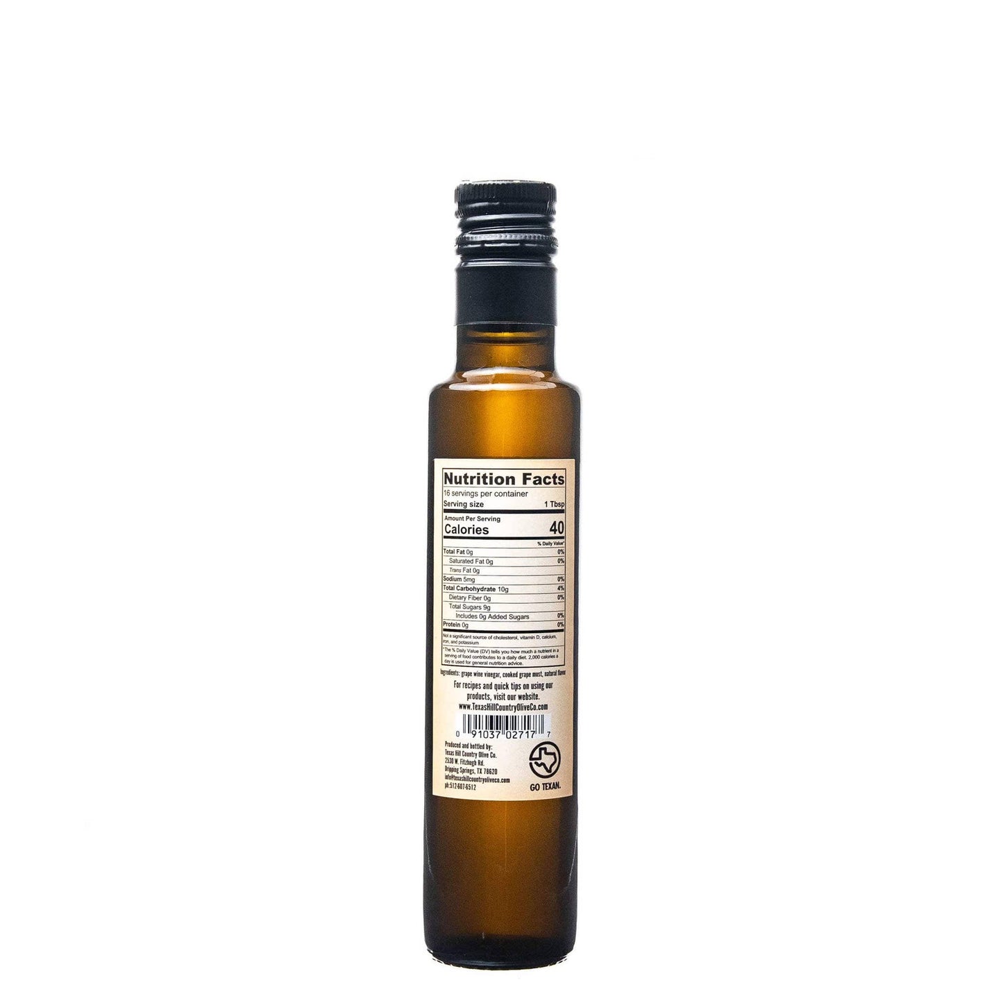 Texas Hill Country Olive Co. - Peach Balsamic Vinegar - 250ml