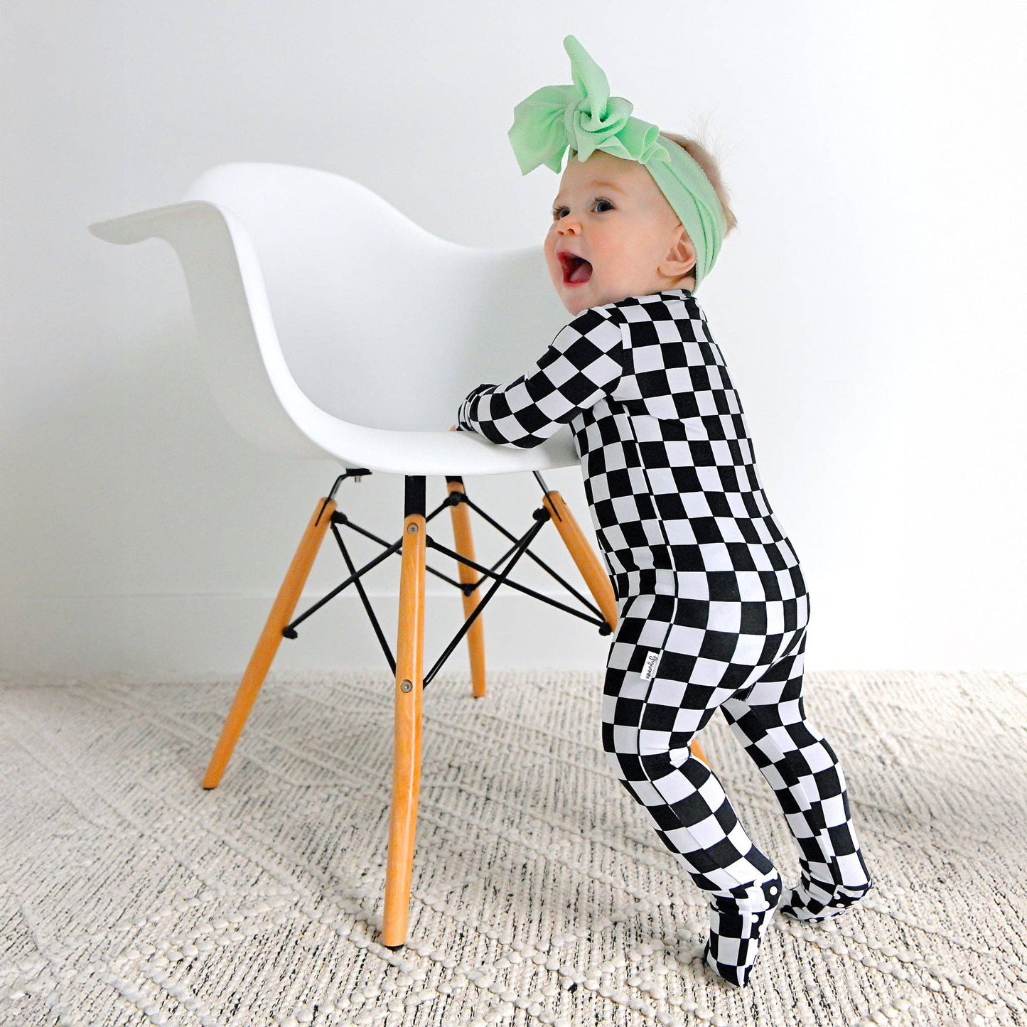 Gigi and Max - Axel ZIP Bamboo Sleepies Little Baby Outfit Bamboo