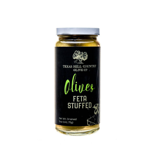 Texas Hill Country Olive Co. - Table Olives: Feta Stuffed