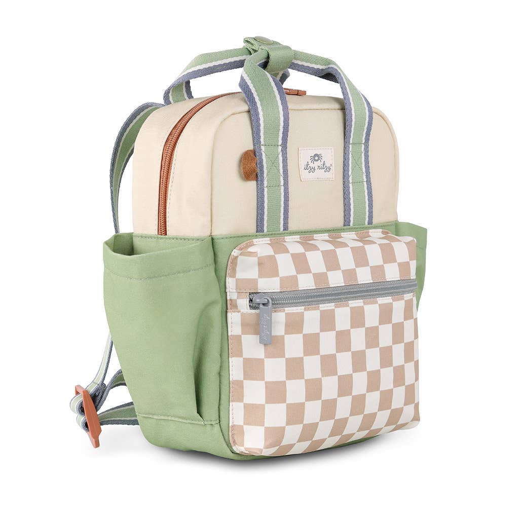 Itzy Ritzy - *NEW OPTIONS* Itzy Bitzy Backpack: Check Yes