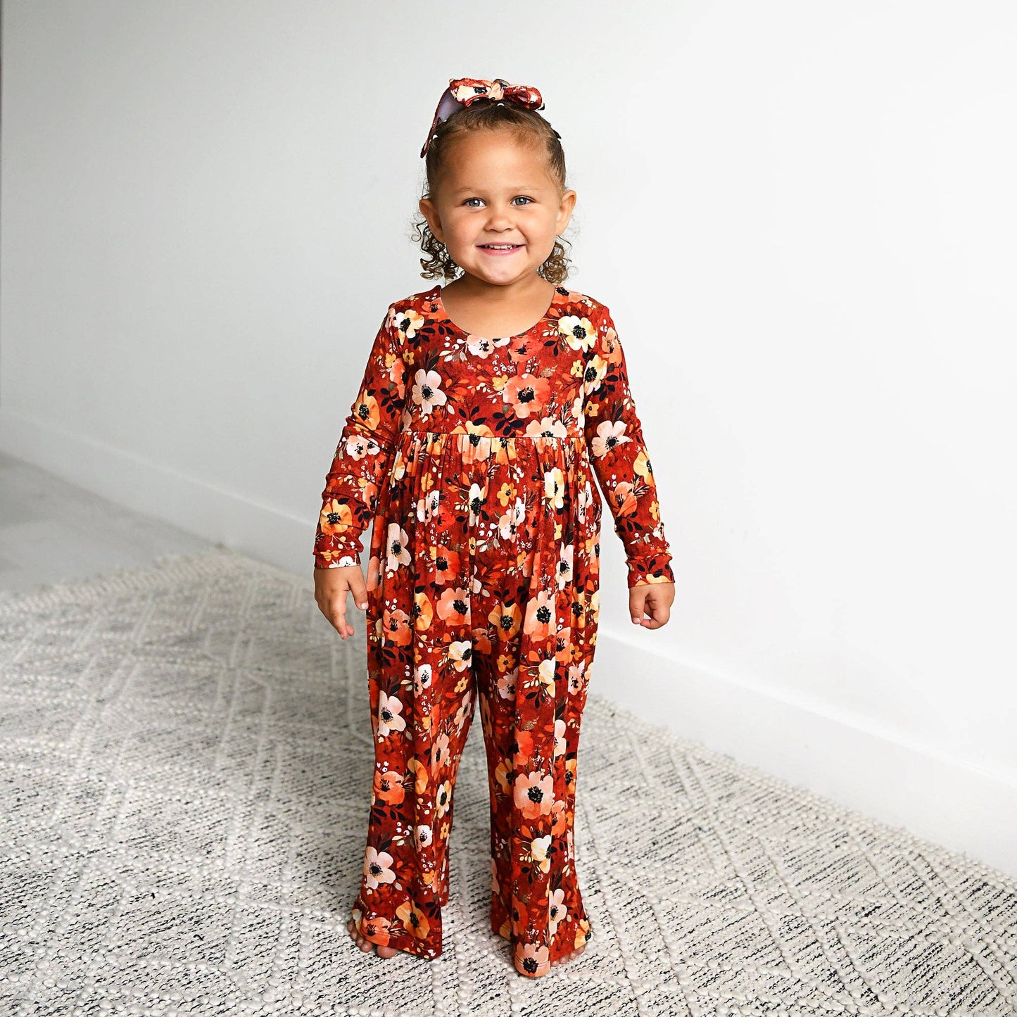 Gigi and Max - Auburn WIDE LEG ROMPER