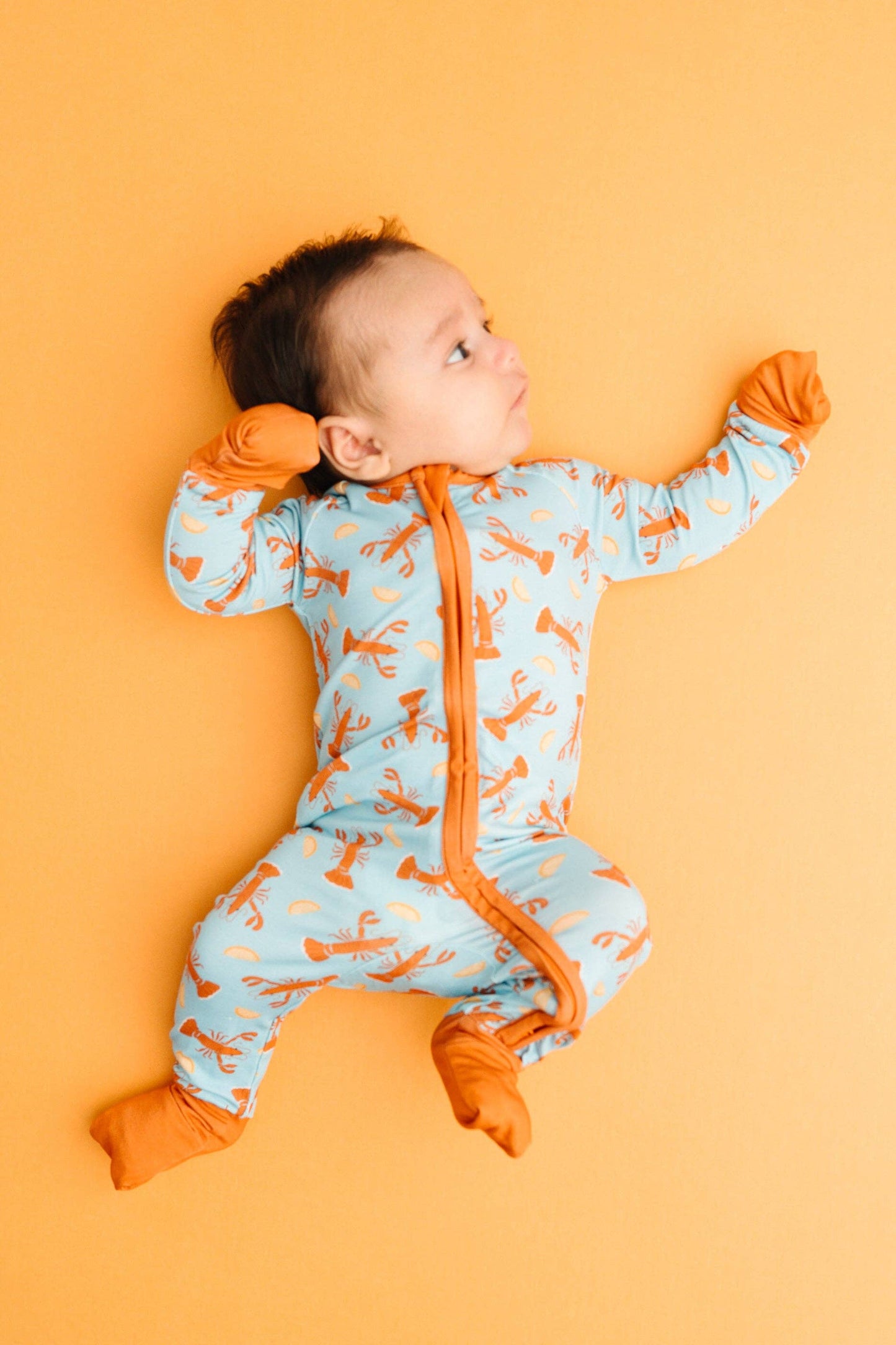 Little One Shop - Lobster Shack Bamboo Sleeper