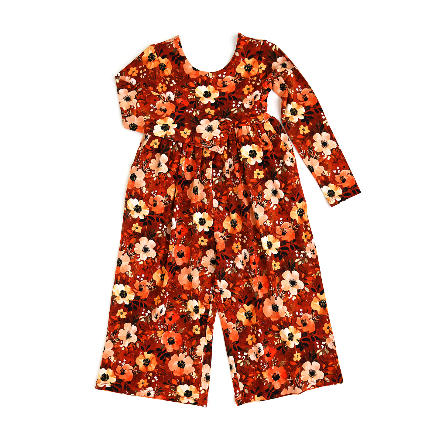 Gigi and Max - Auburn WIDE LEG ROMPER