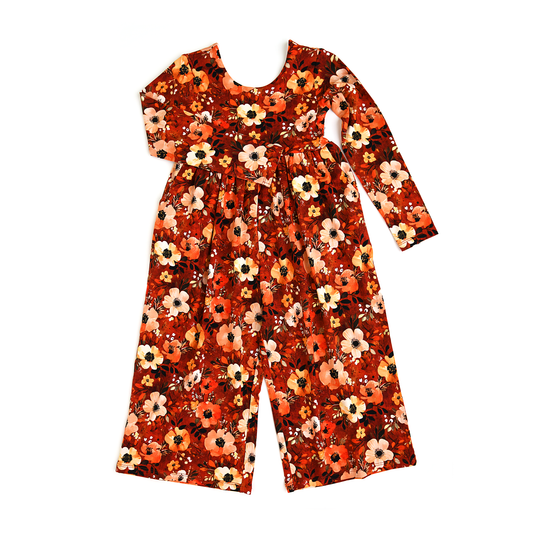 Gigi and Max - Auburn WIDE LEG ROMPER