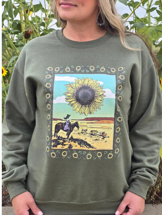Sunflowers In The Drawer Pullover
