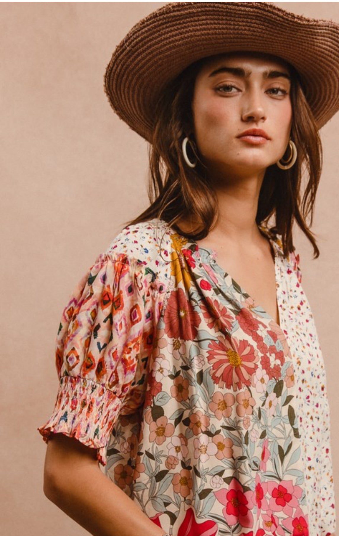 Woven Mix and Match Top