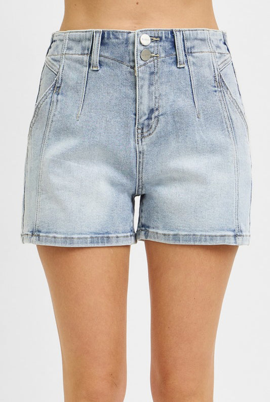 Risen High Rise Western Style Shorts