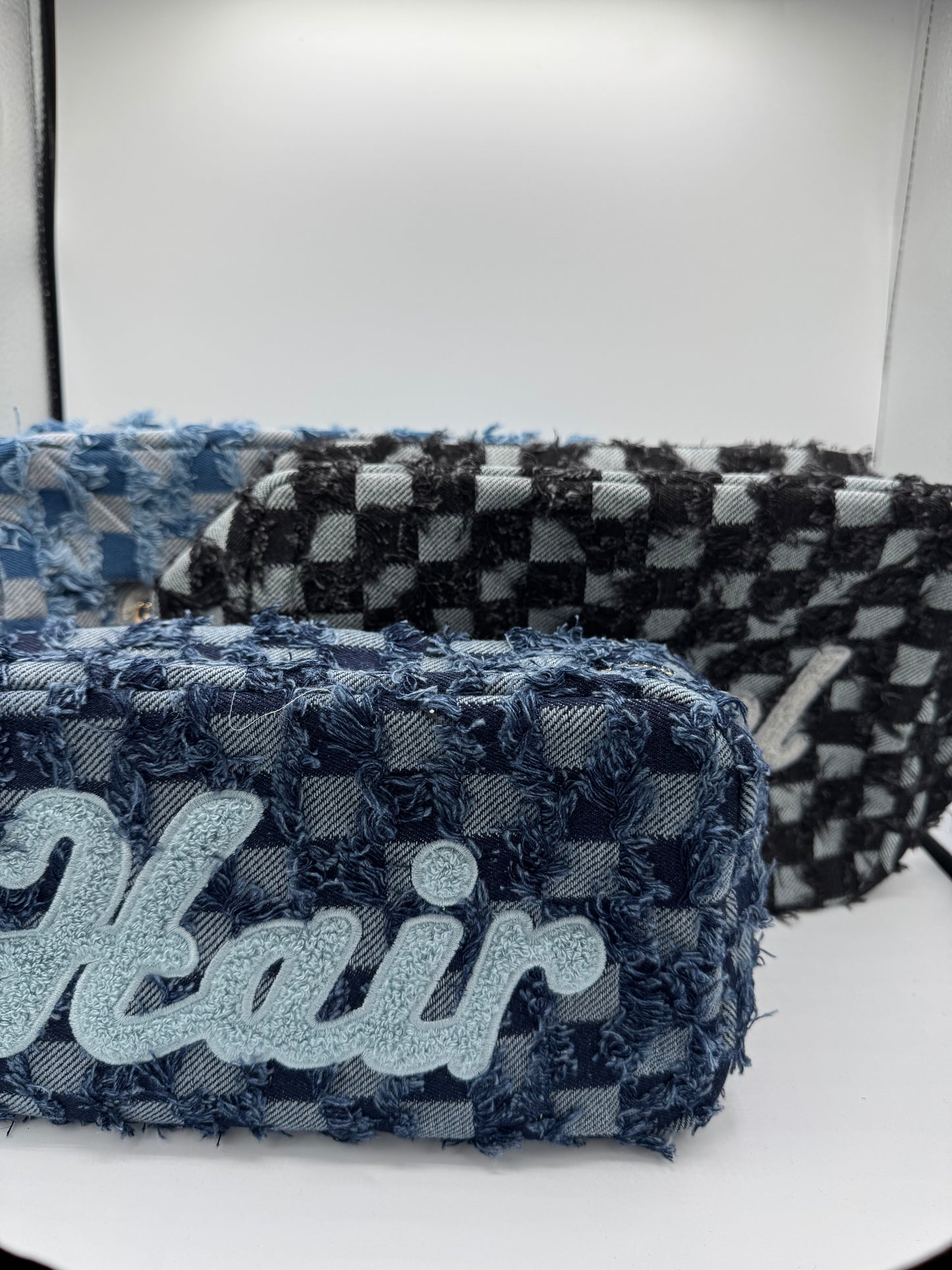 Denim Hair Bag
