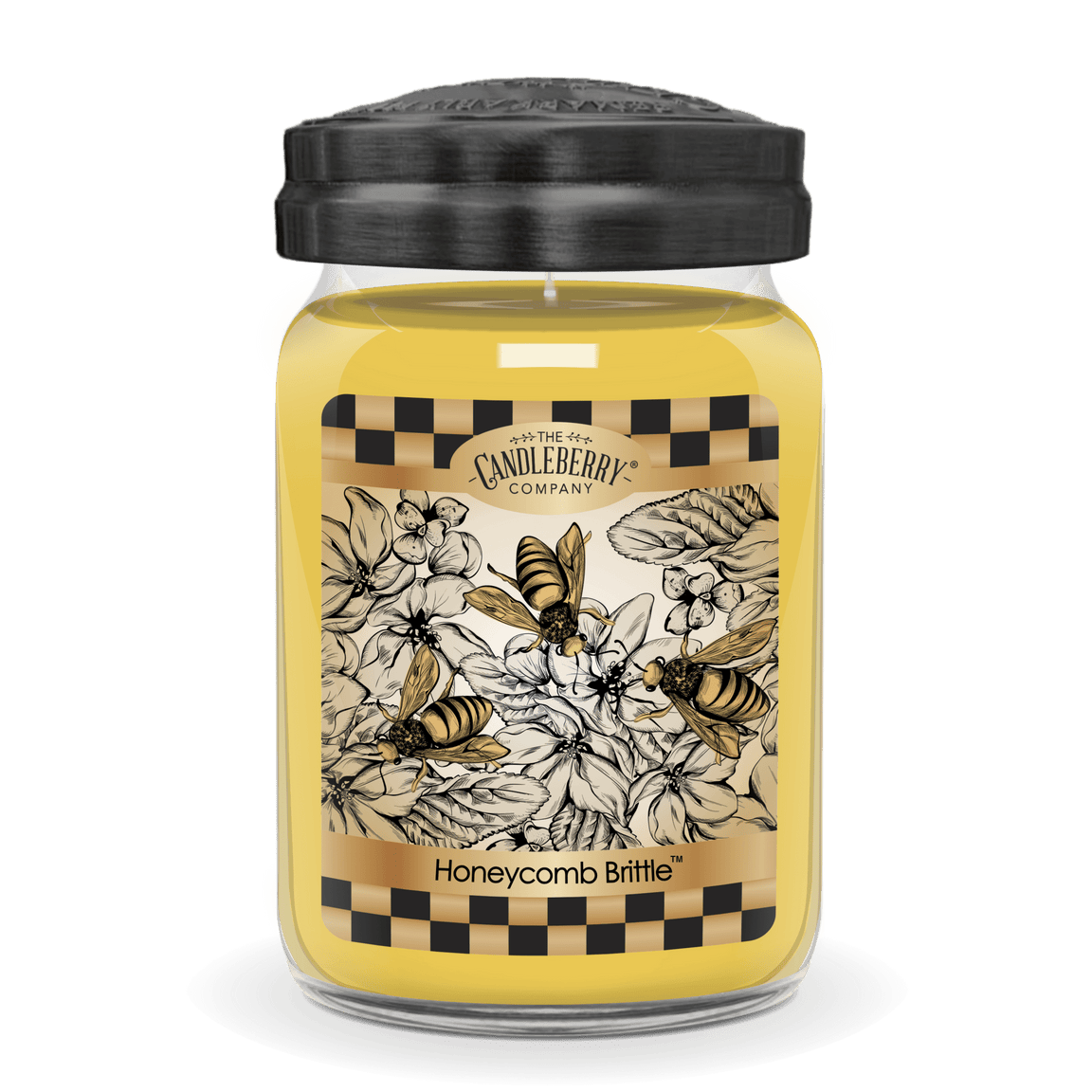 Candleberry Honeycomb Brittle Large Jar