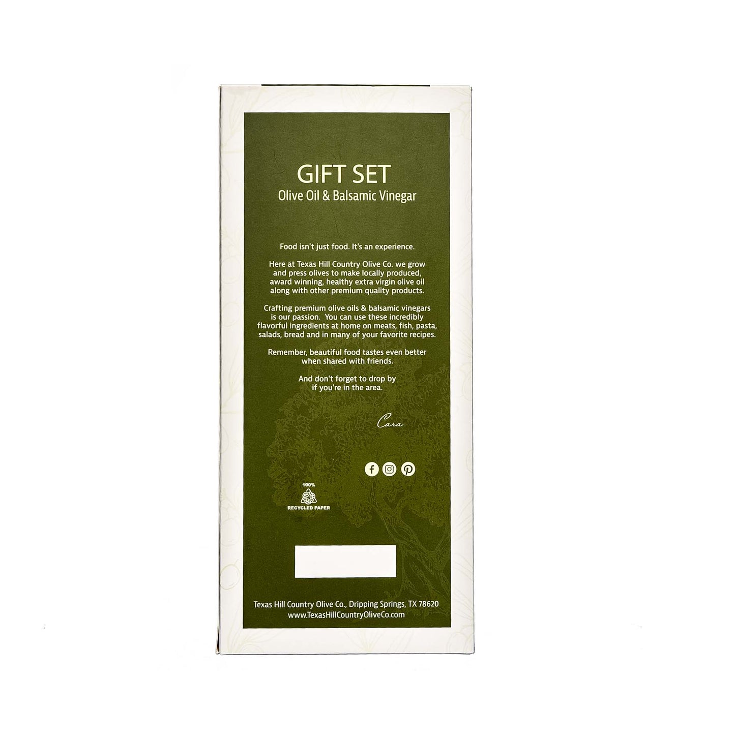 Texas Hill Country Olive Co. - Recipe Set - Sweet Heat Vinaigrette