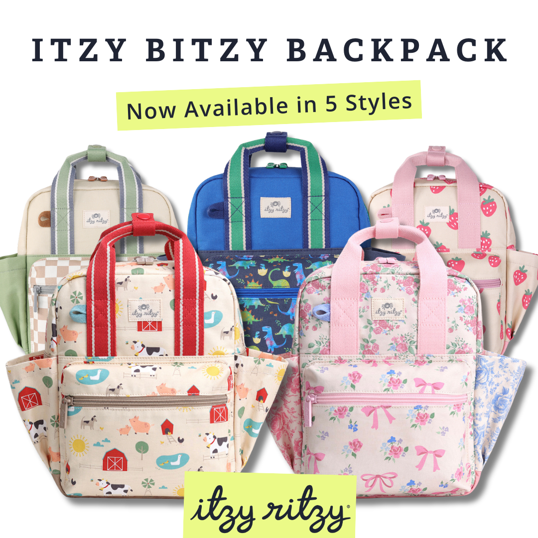 Itzy Ritzy - *NEW OPTIONS* Itzy Bitzy Backpack: Check Yes