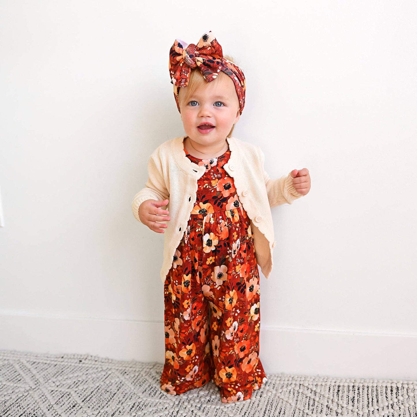 Gigi and Max - Auburn WIDE LEG ROMPER