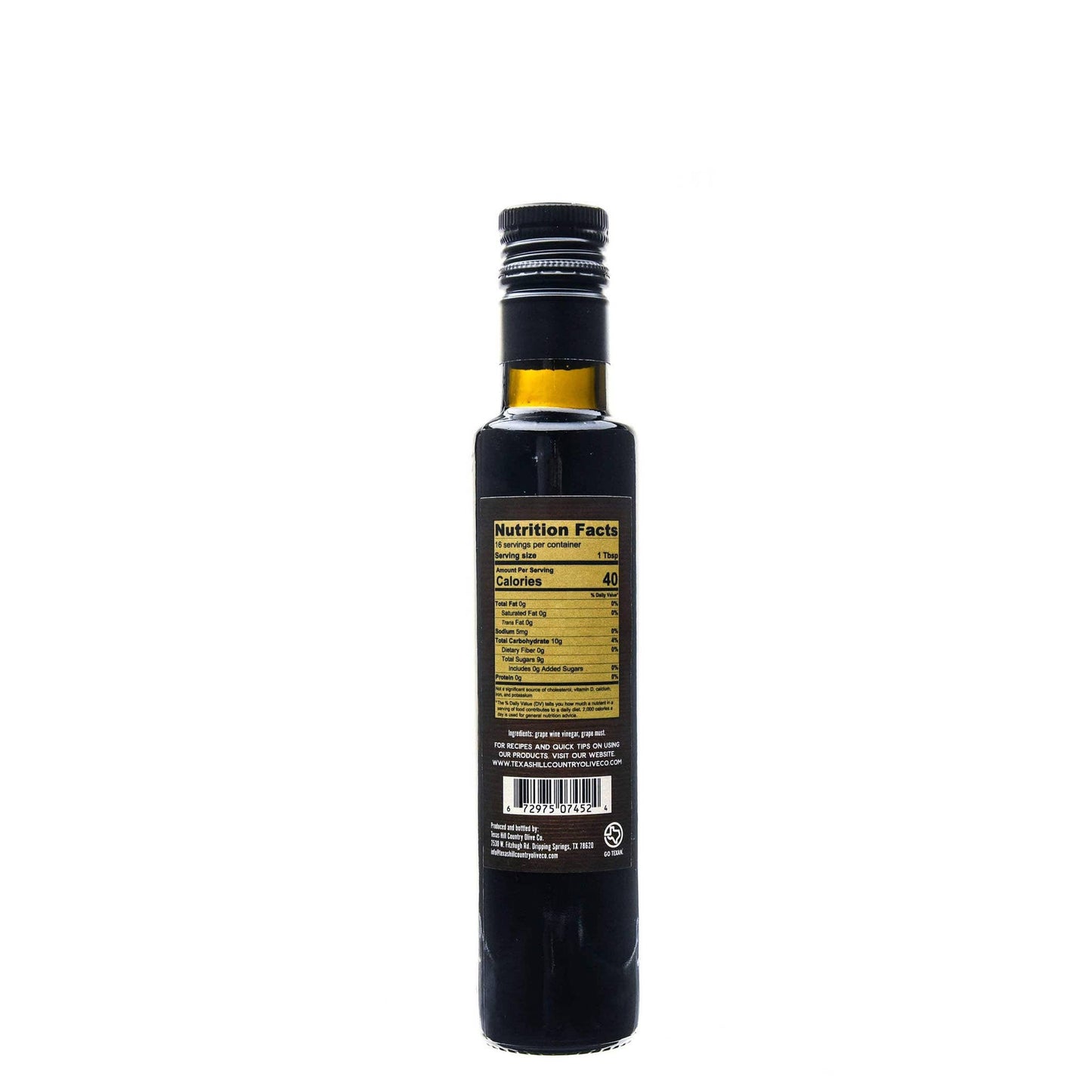 Texas Hill Country Olive Co. - Bourbon Reserve Balsamic Vinegar 250ml