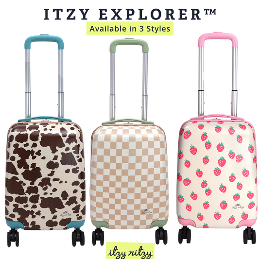 Itzy Ritzy -  Itzy Explorer™ Suitcase: Giddy Up!