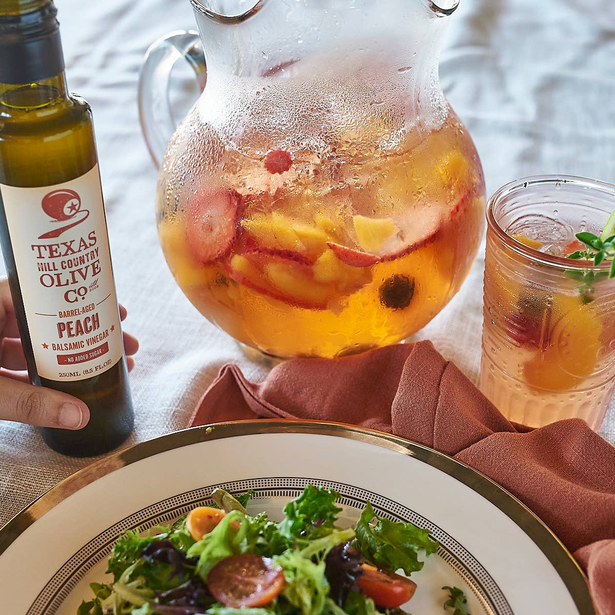 Texas Hill Country Olive Co. - Peach Balsamic Vinegar - 250ml