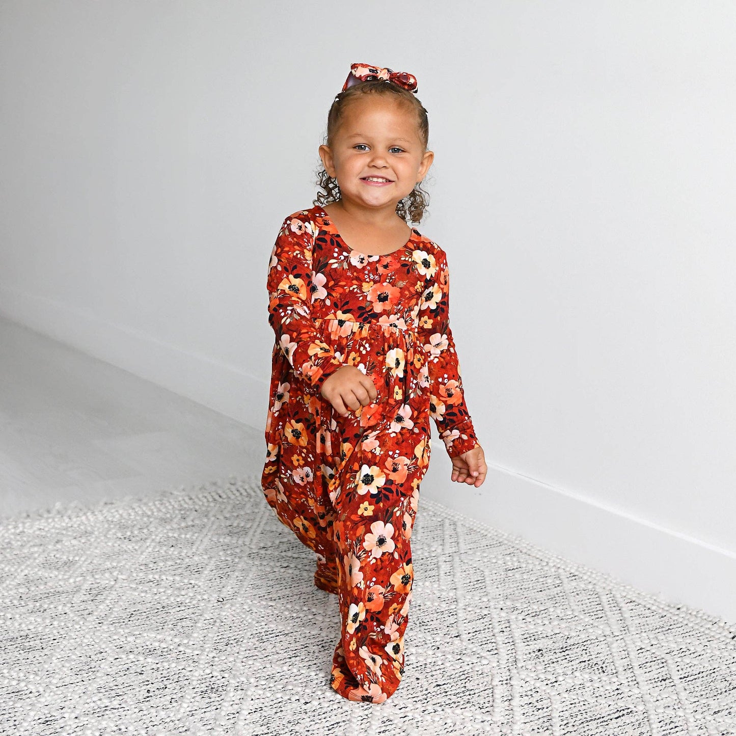 Gigi and Max - Auburn WIDE LEG ROMPER