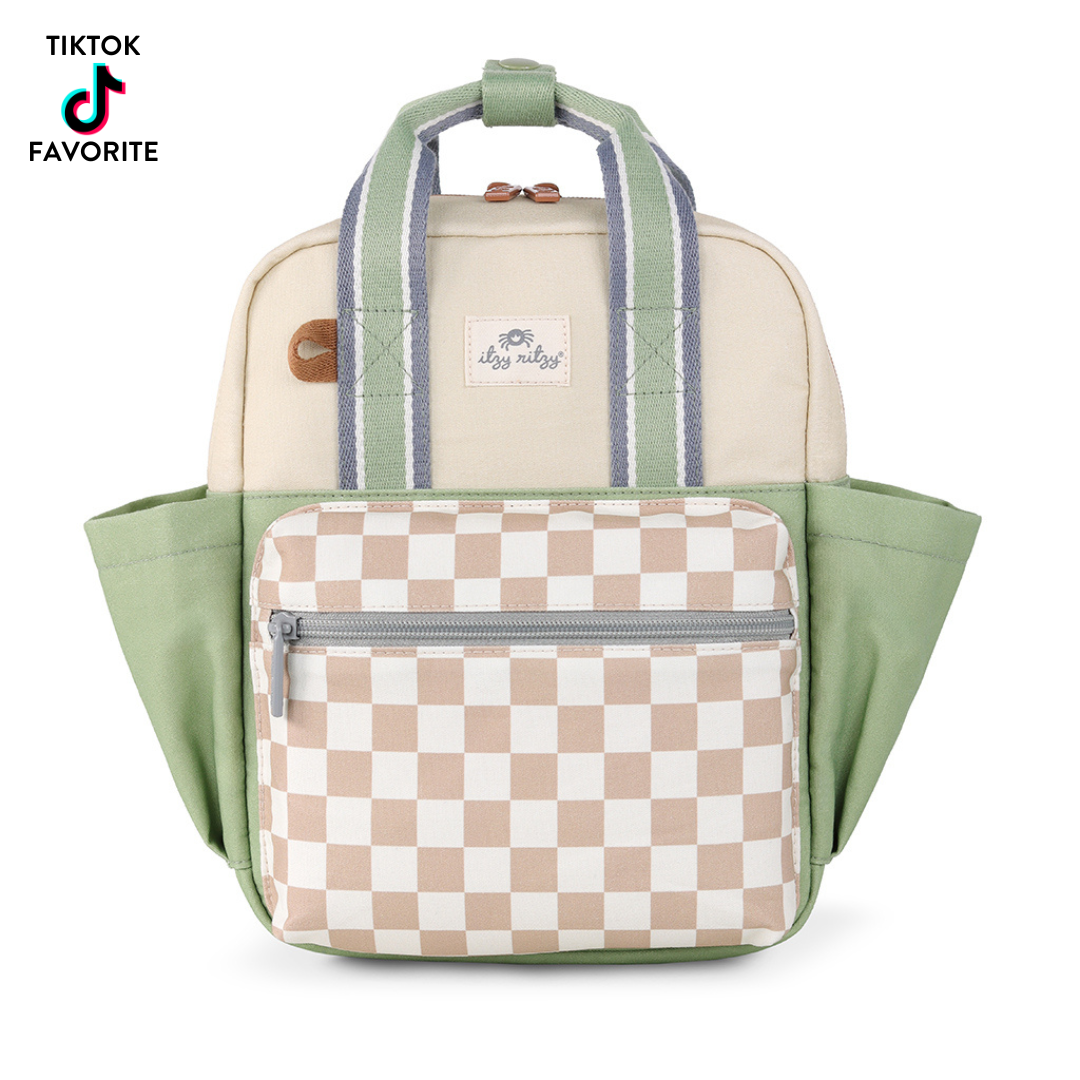 Itzy Ritzy - *NEW OPTIONS* Itzy Bitzy Backpack: Check Yes