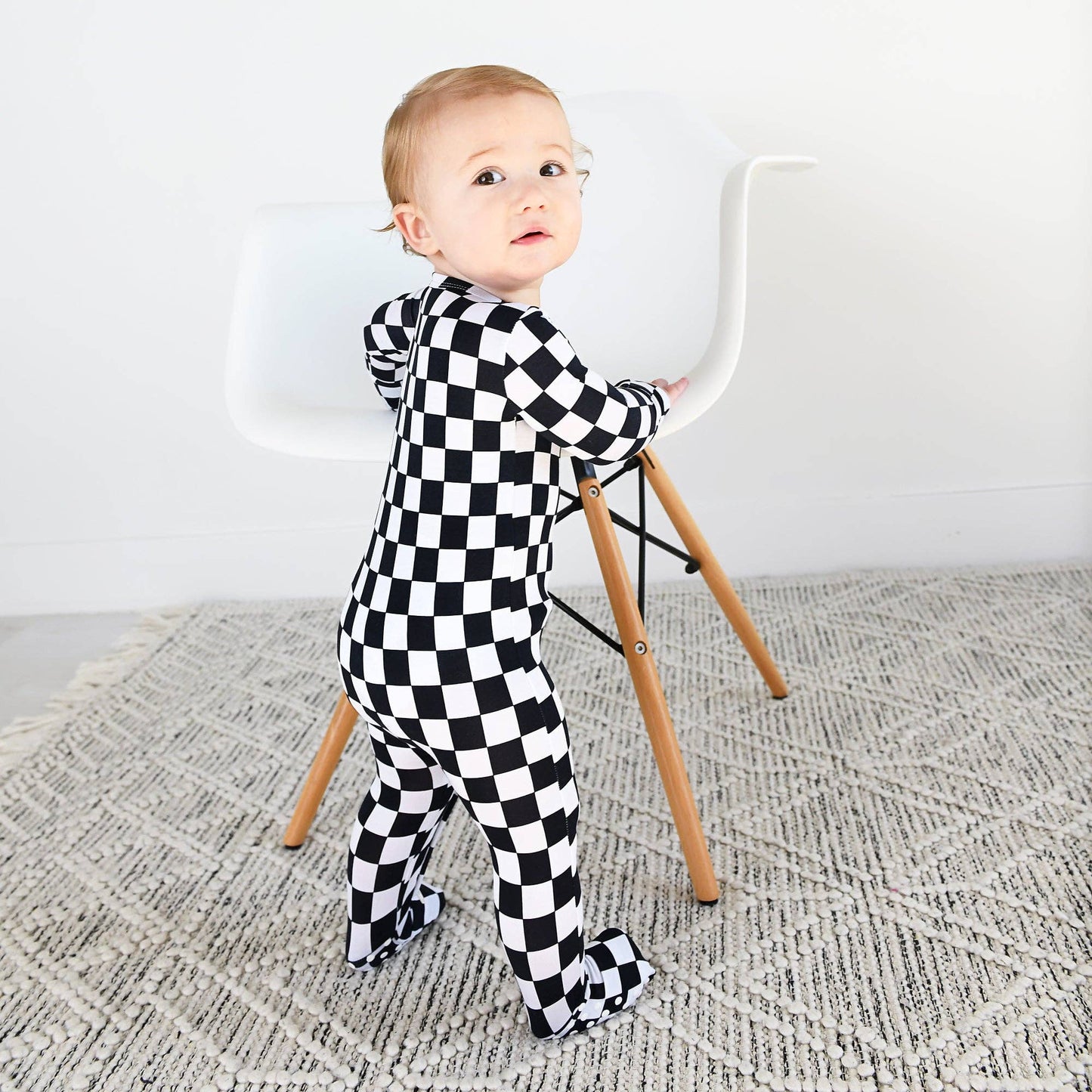 Gigi and Max - Axel ZIP Bamboo Sleepies Little Baby Outfit Bamboo