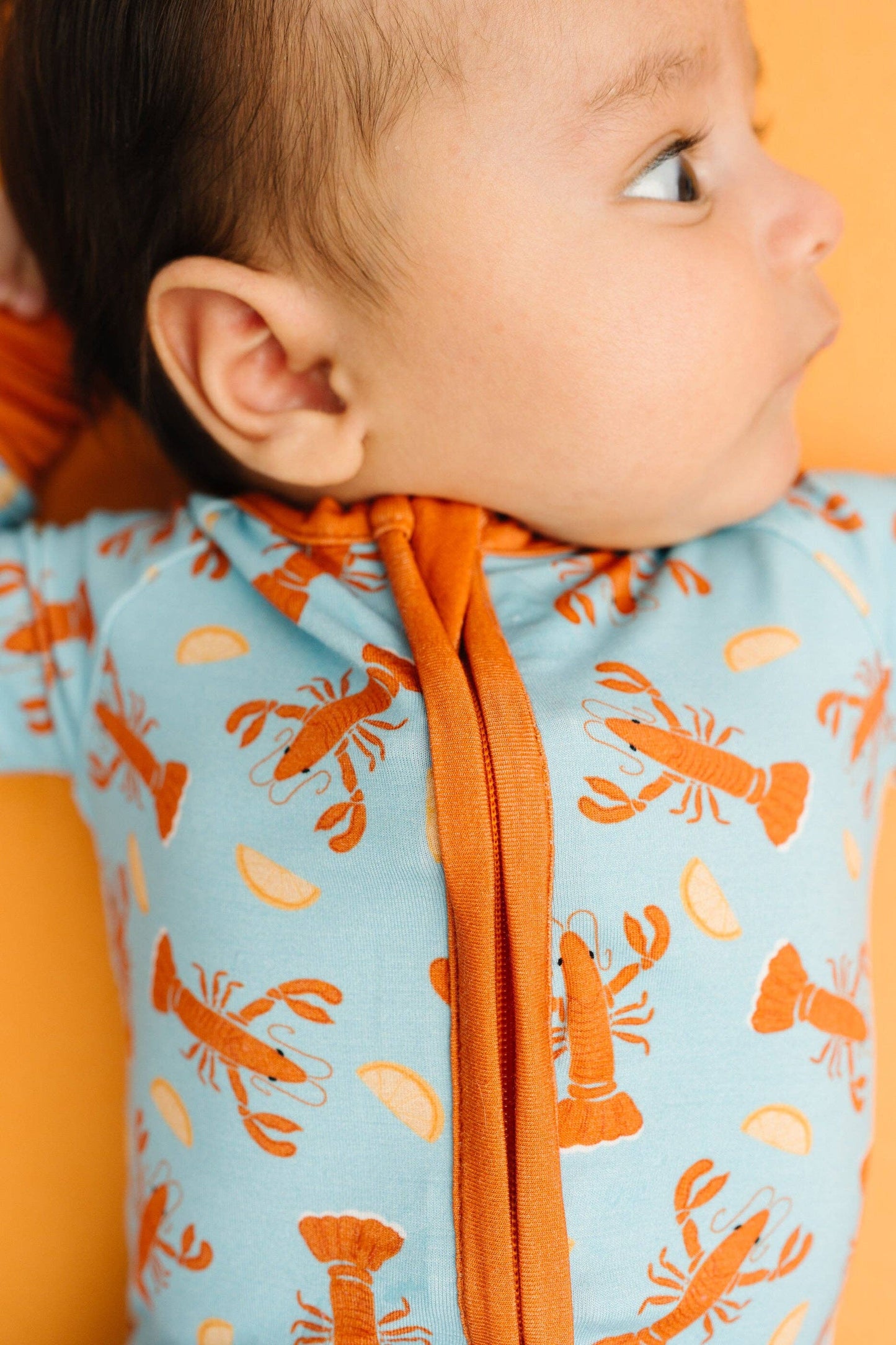 Little One Shop - Lobster Shack Bamboo Sleeper