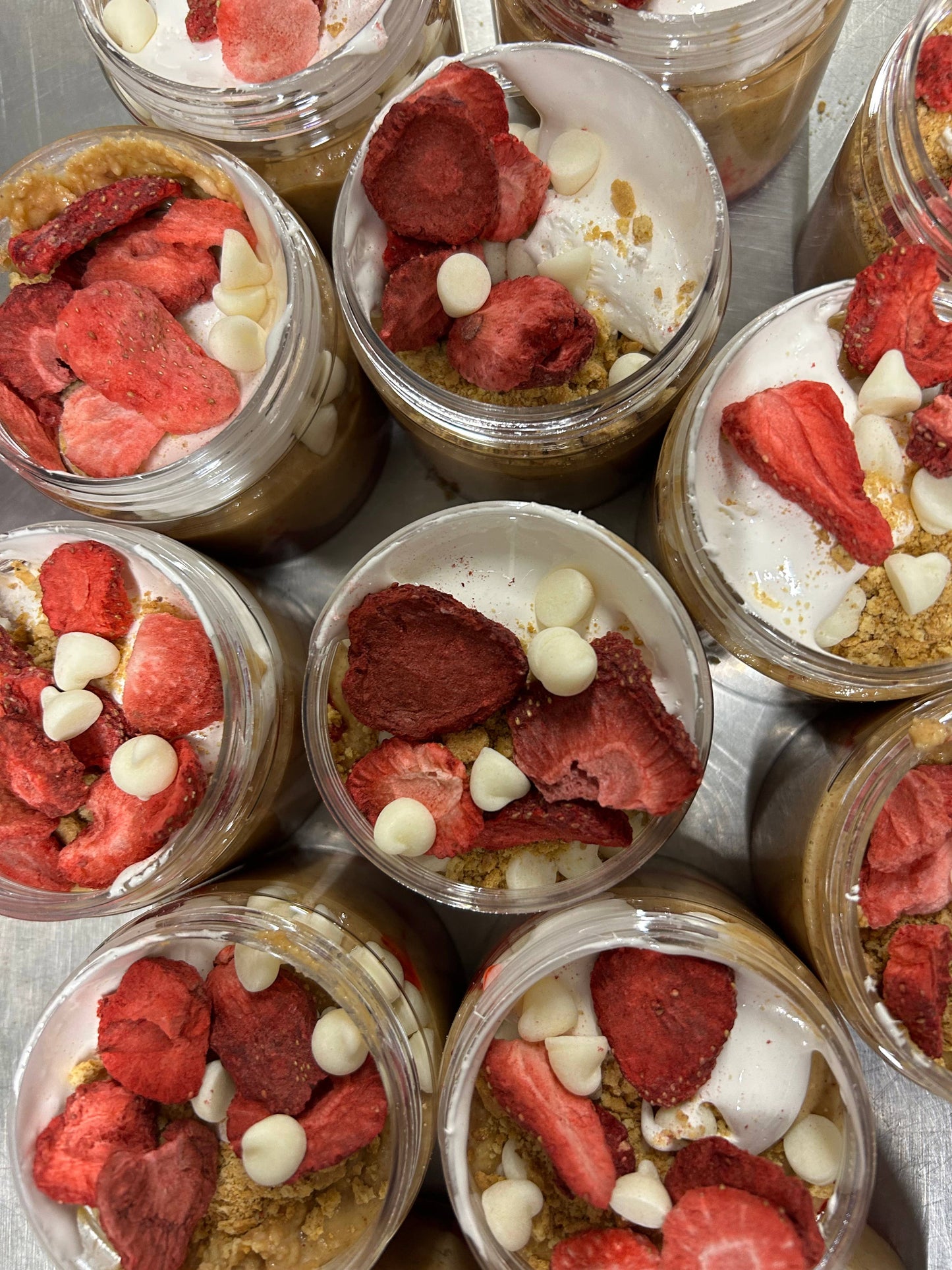 Upscale Freeze - We’re Nutz- Strawberry and Cream
Dessert peanut butter