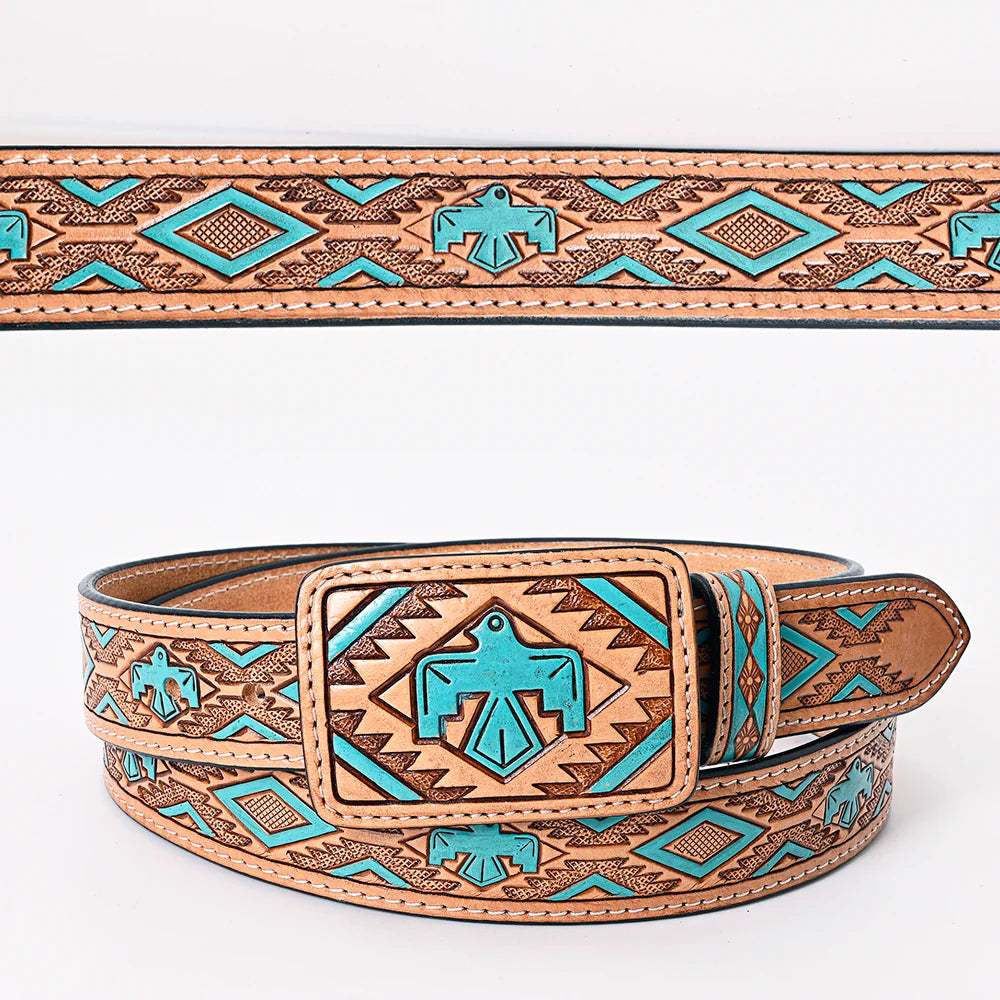 ADBLF173 Genuine American Leather Belt Men and Women