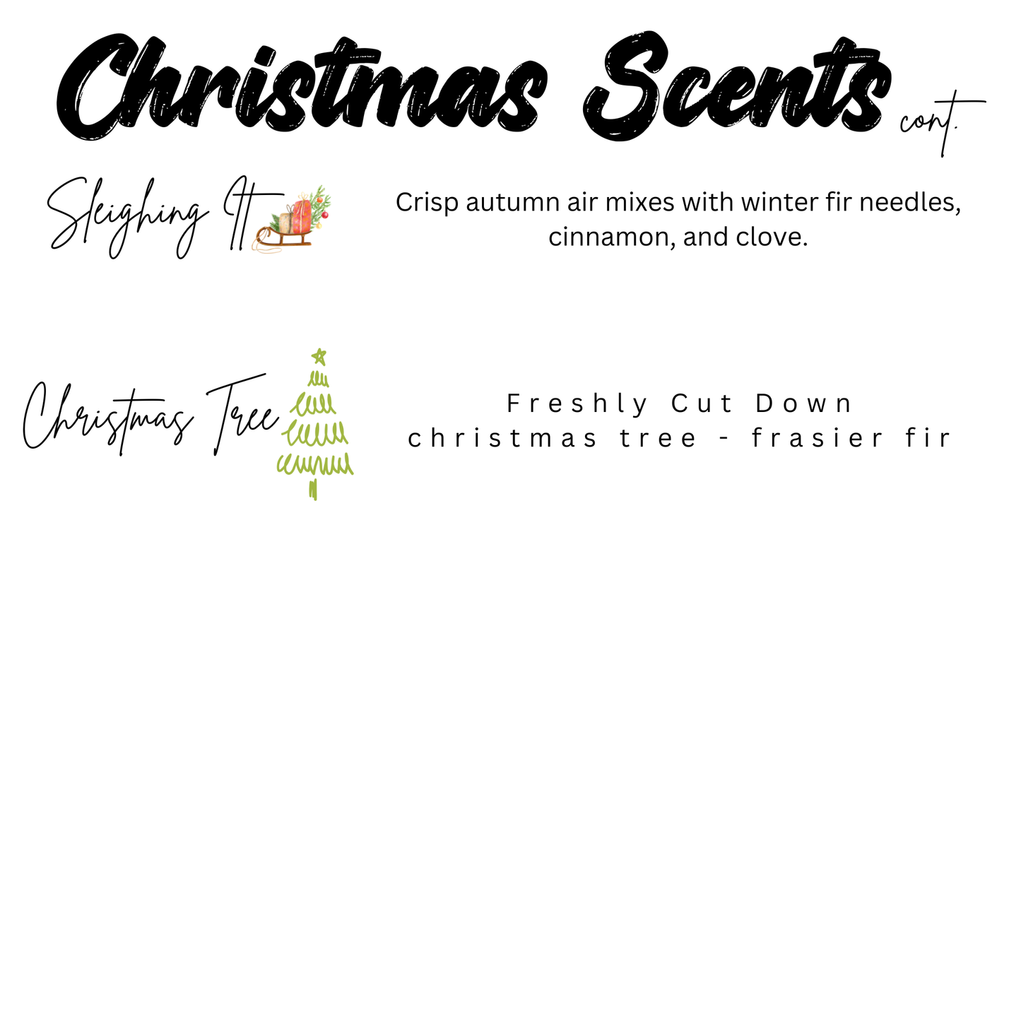 Christmas Scent Car Diffusers: Merry & Bright