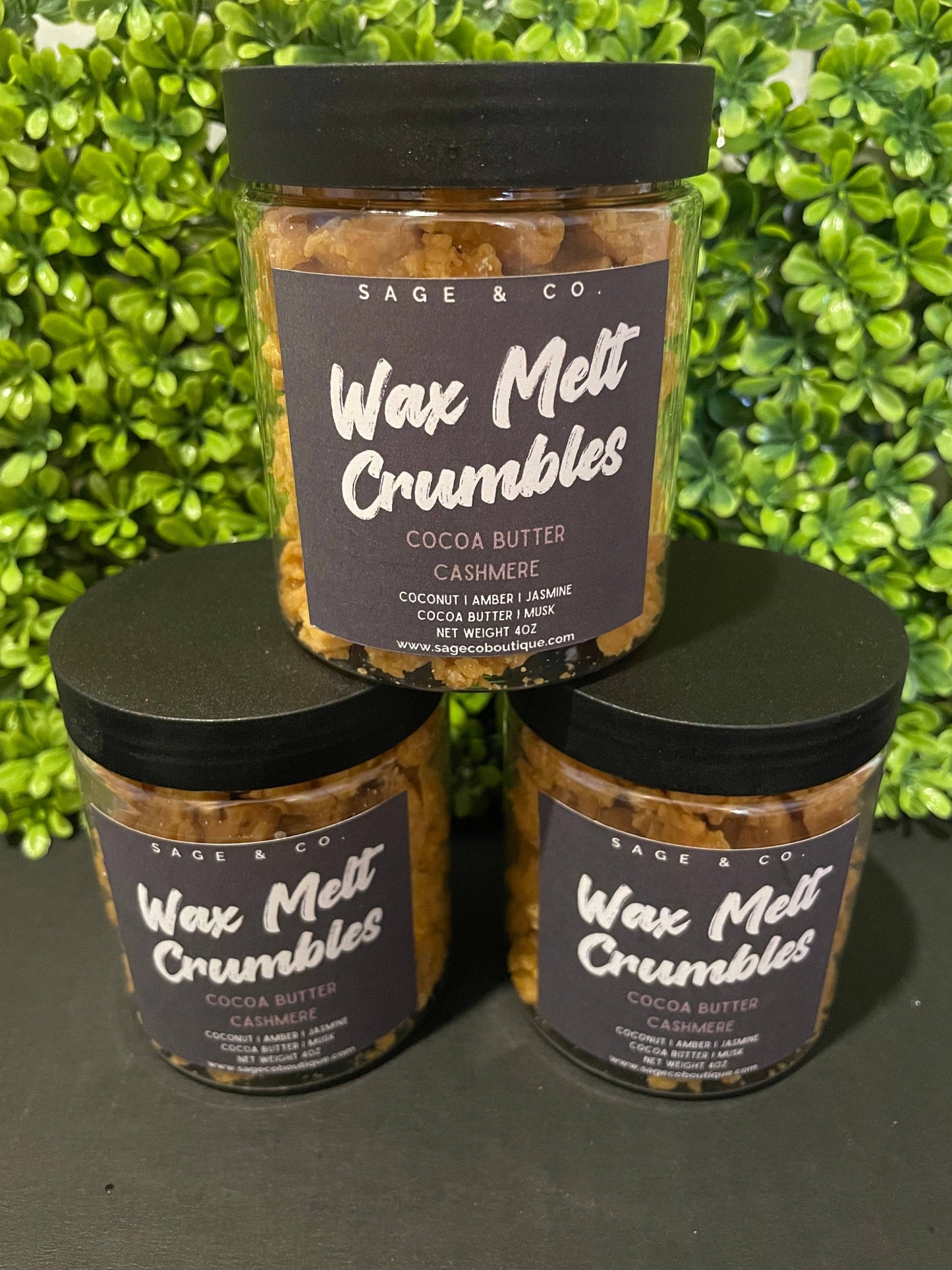 Wax Melt Crumbles: Cocoa Butter Cashmere