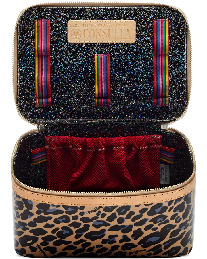 Consuela Train Case Blue Jag