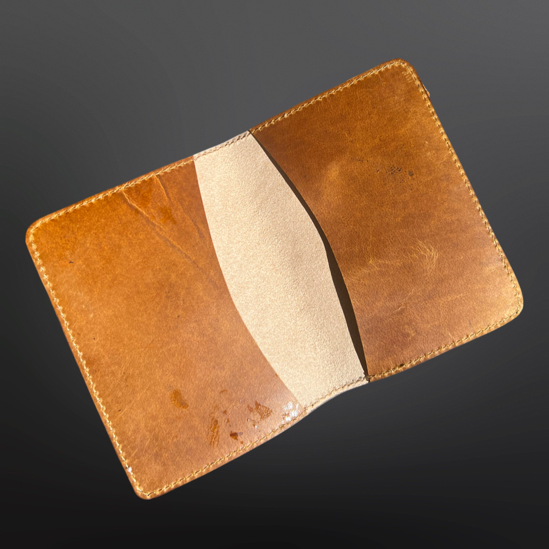 Equipage - Western Tooled Leather Passport Cover