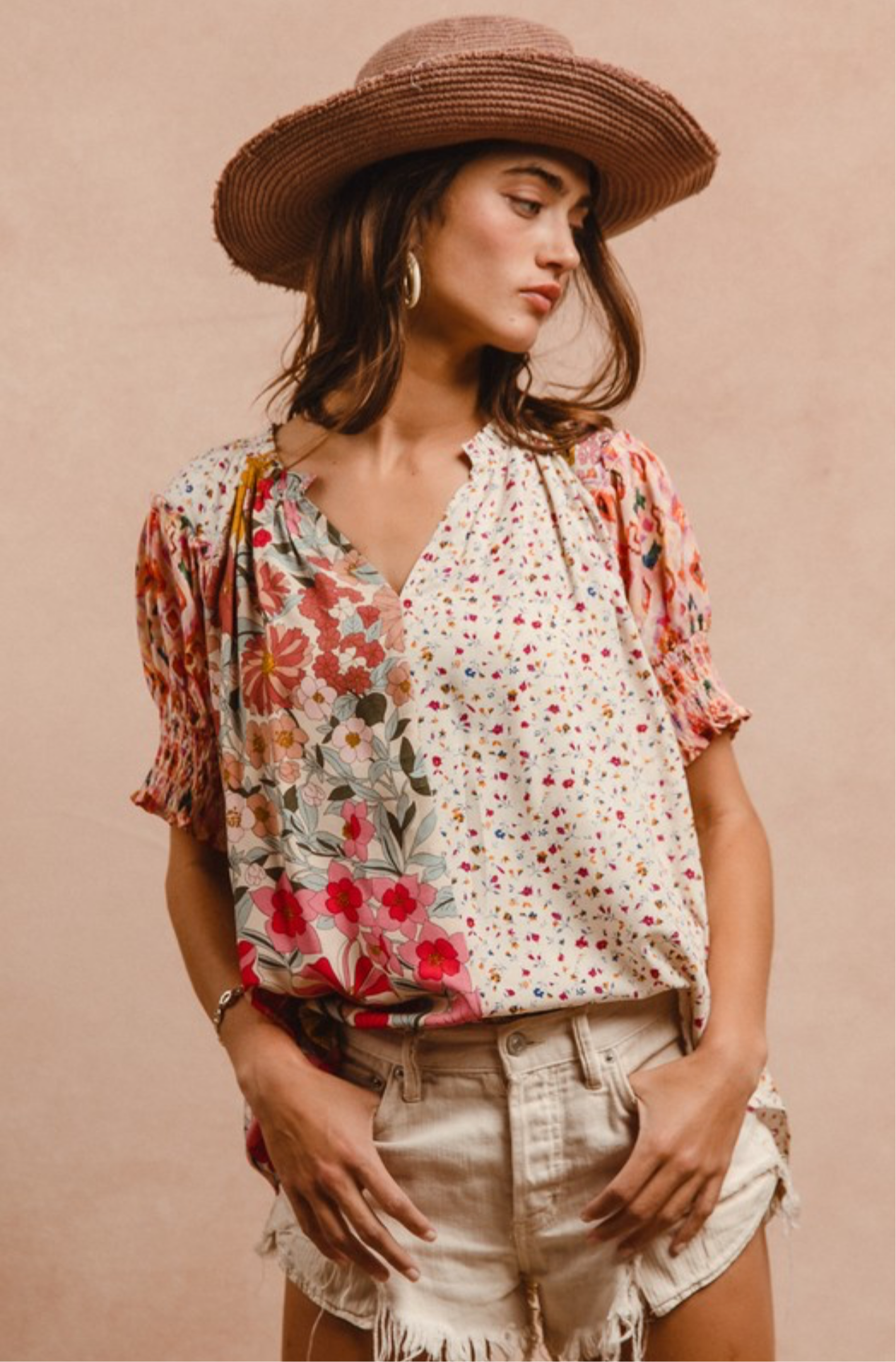 Woven Mix and Match Top