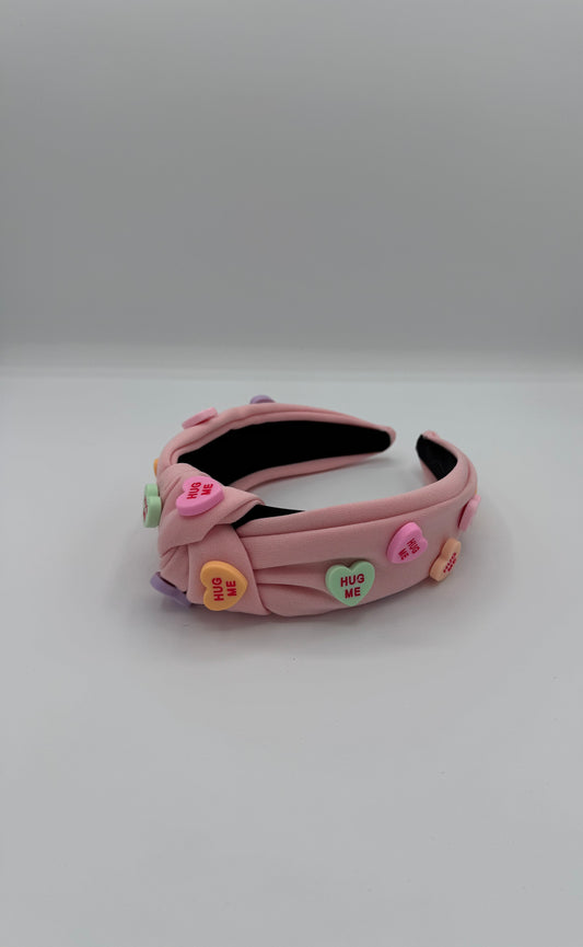 Candy Hearts Head Band