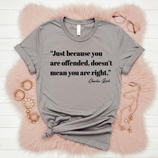 Charlie Kirk Shirt