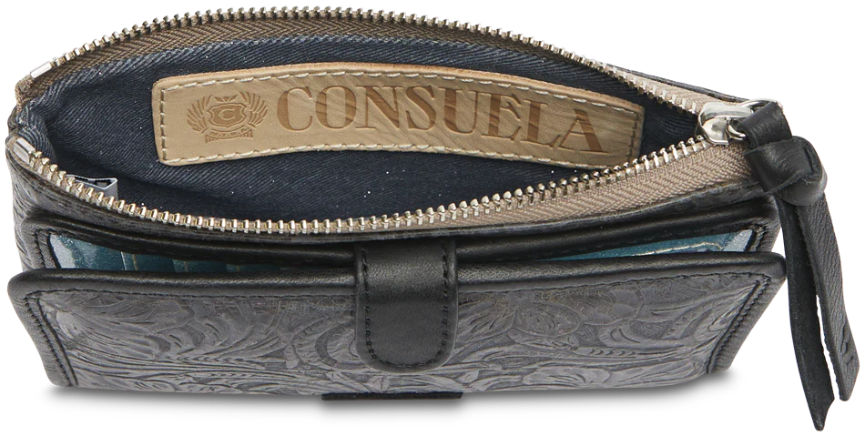 Consuela Slim Wallet Steely