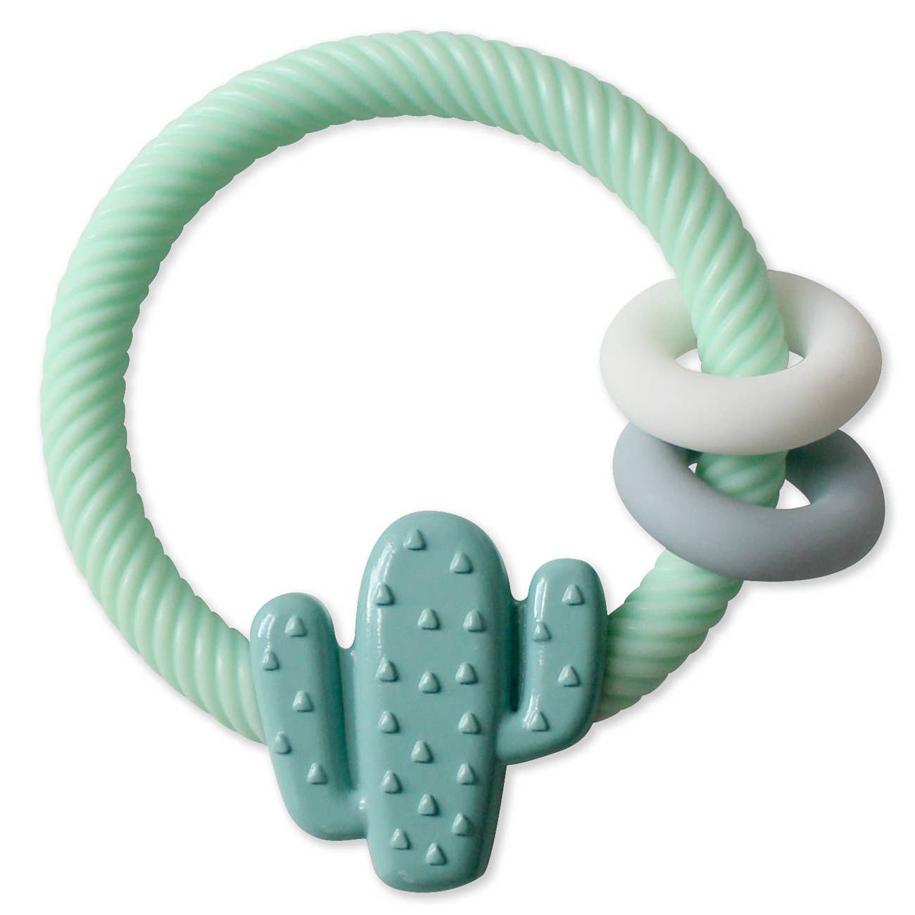 Itzy Ritzy - Ritzy Rattle™ Silicone Teether Rattles: Rainbow