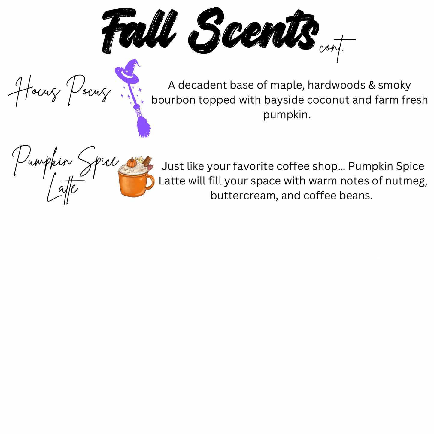 FALL Scent Car Diffusers: Pumpkin Spice Latte