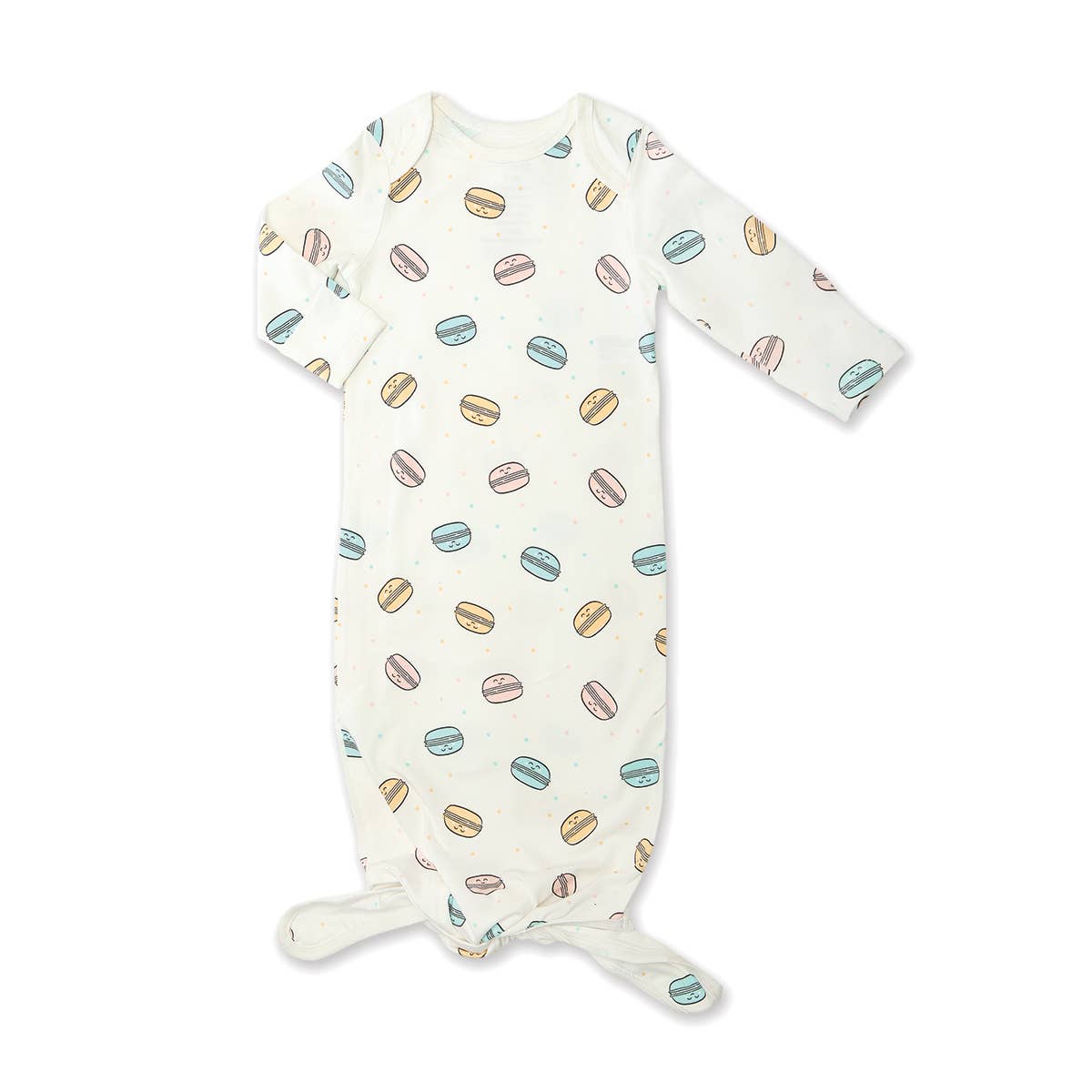 Organic Cotton Knotted Sleeper: Ballet / 3-6M