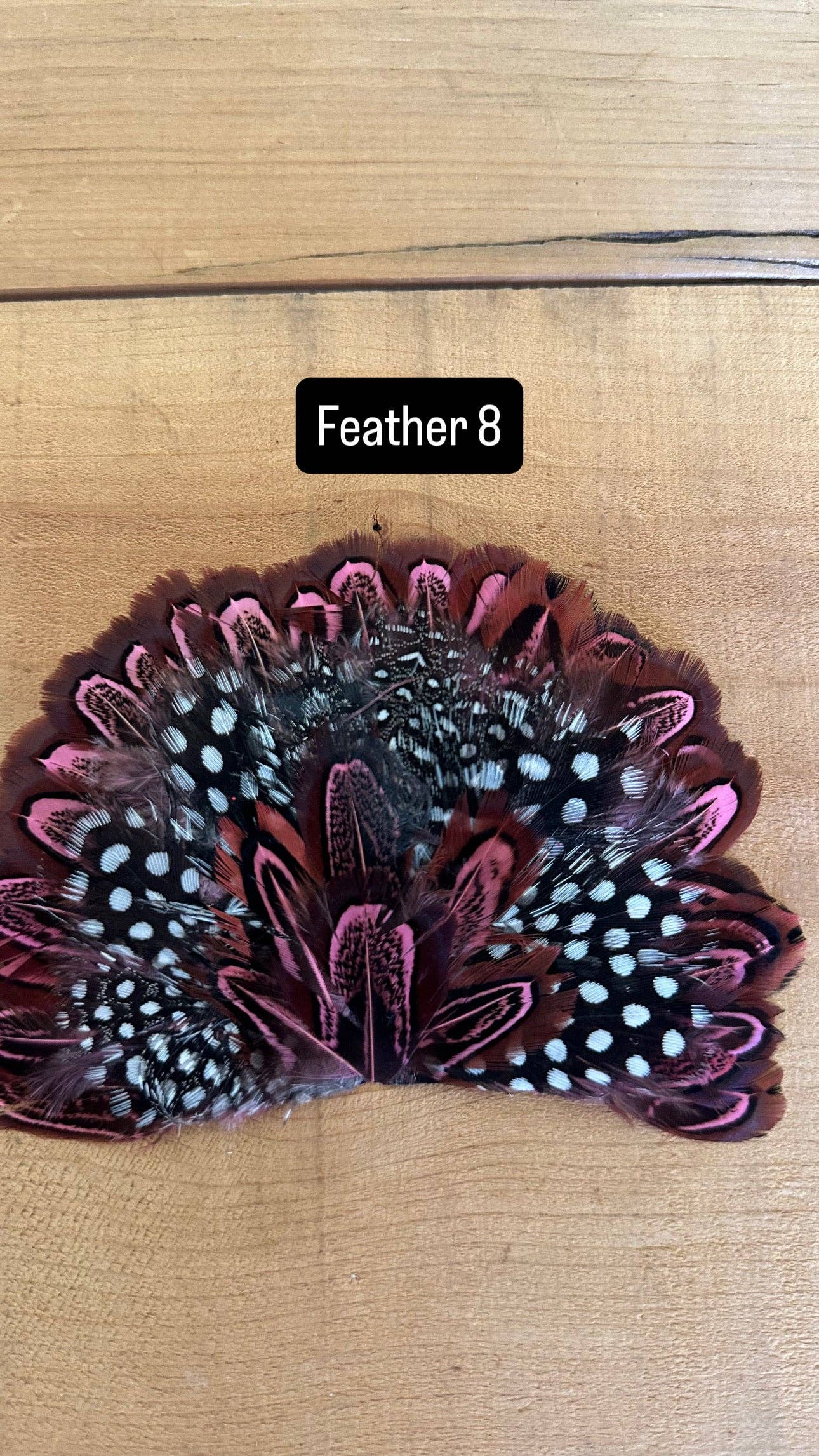 High Ho Silversmithing - IRON ON FEATHER FANS FOR TRUCKER HATS AND COWBOY HATS